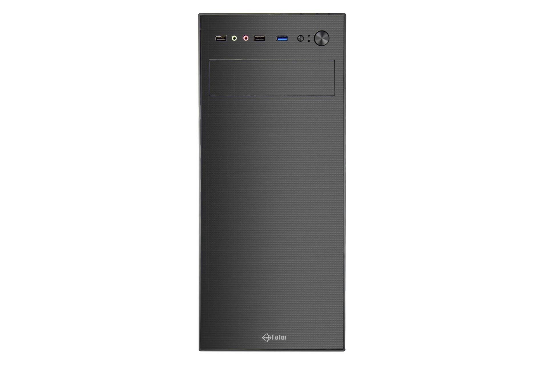 نمای جلو و دکمه های کنترل کیس کامپیوتر فاطر F-3301