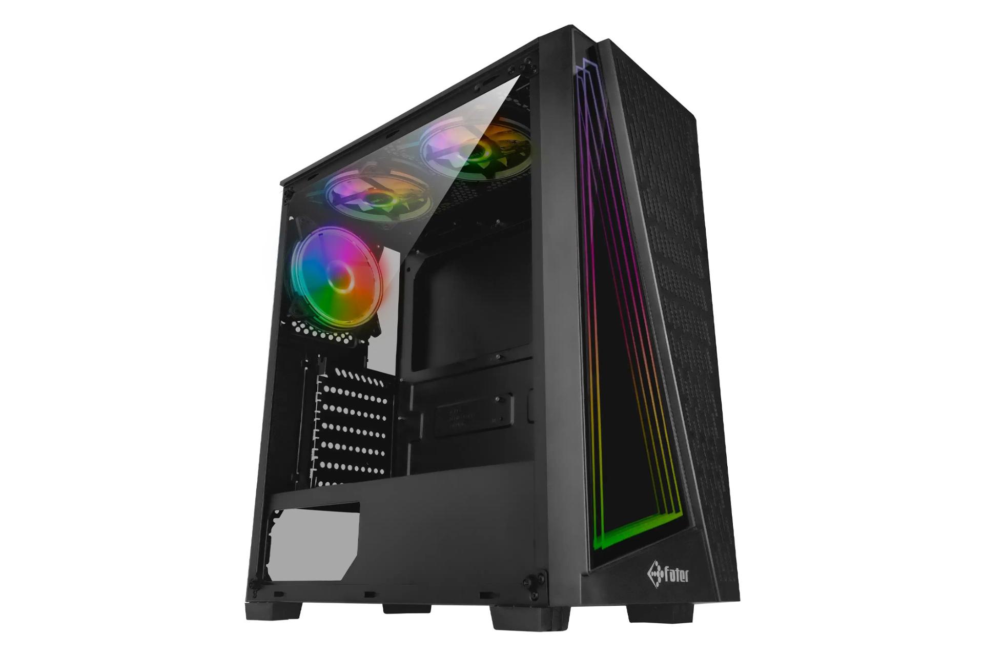 کیس کامپیوتر فاطر FG-745G نمای سمت چپ