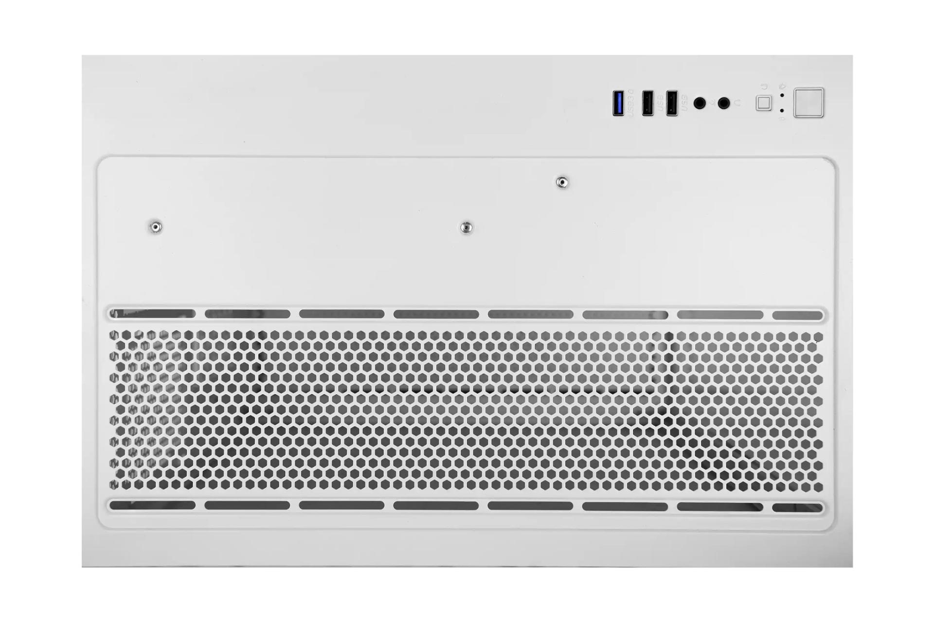 نمای بالا و دکمه های کنترل کیس کامپیوتر فاطر FG-800WZ