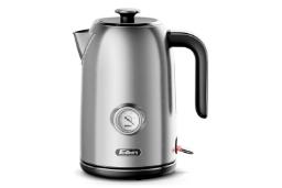 نمای جلوی کتری برقی فلر EK 200 رنگ نقره‌ای