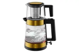 نمای کلی چای ساز فلر TS 600 با نمایش قوری و کتری