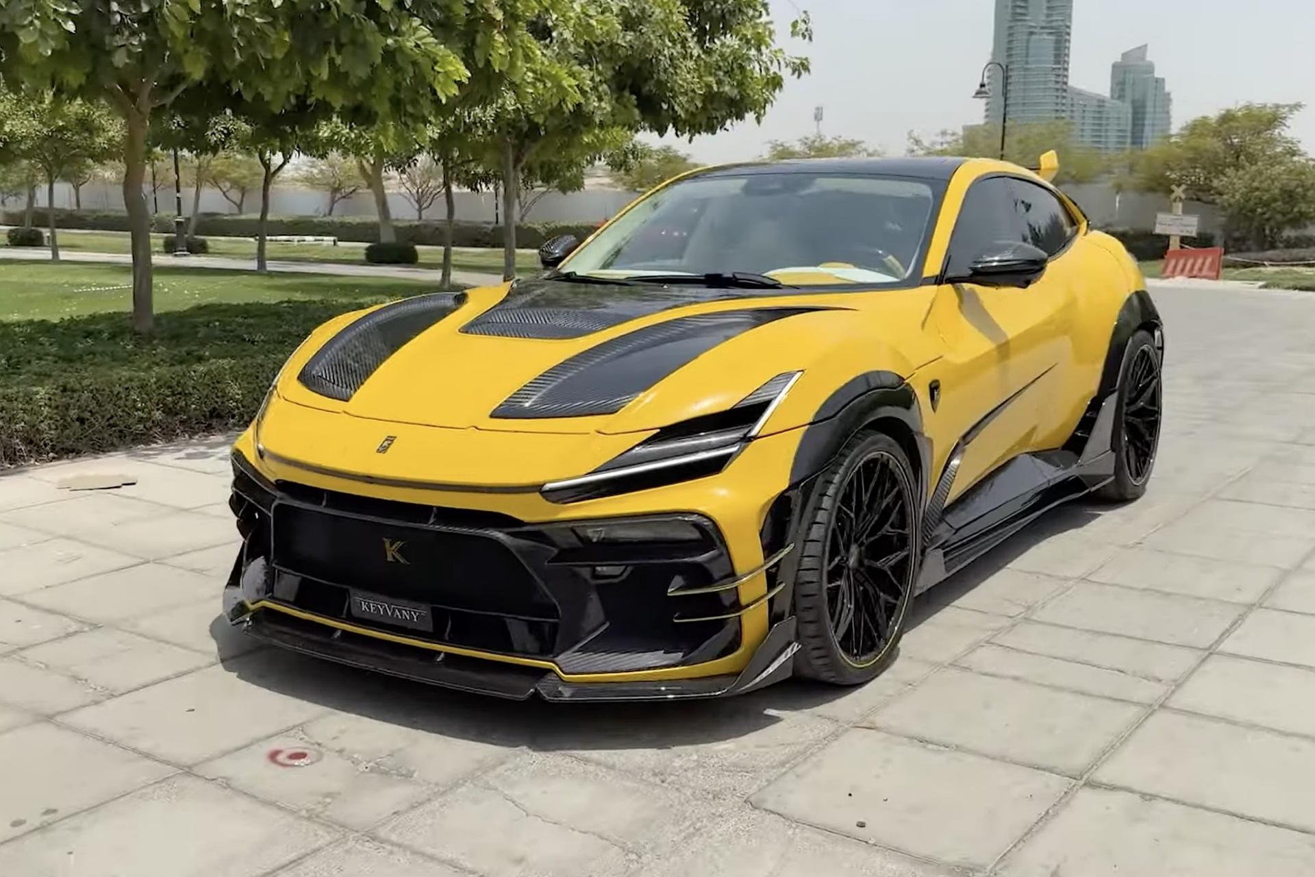 نمای جلویی فراری کیوانی G Edition