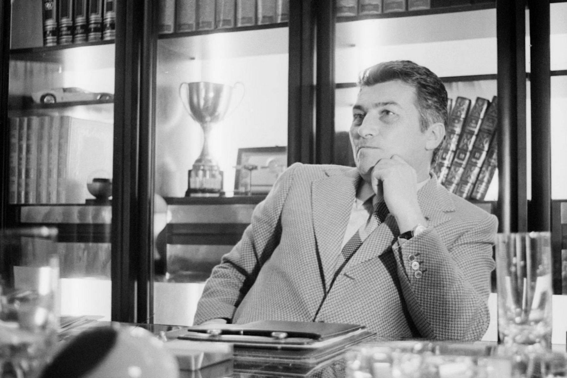 فروچیو لامبورگینی در دفتر کار