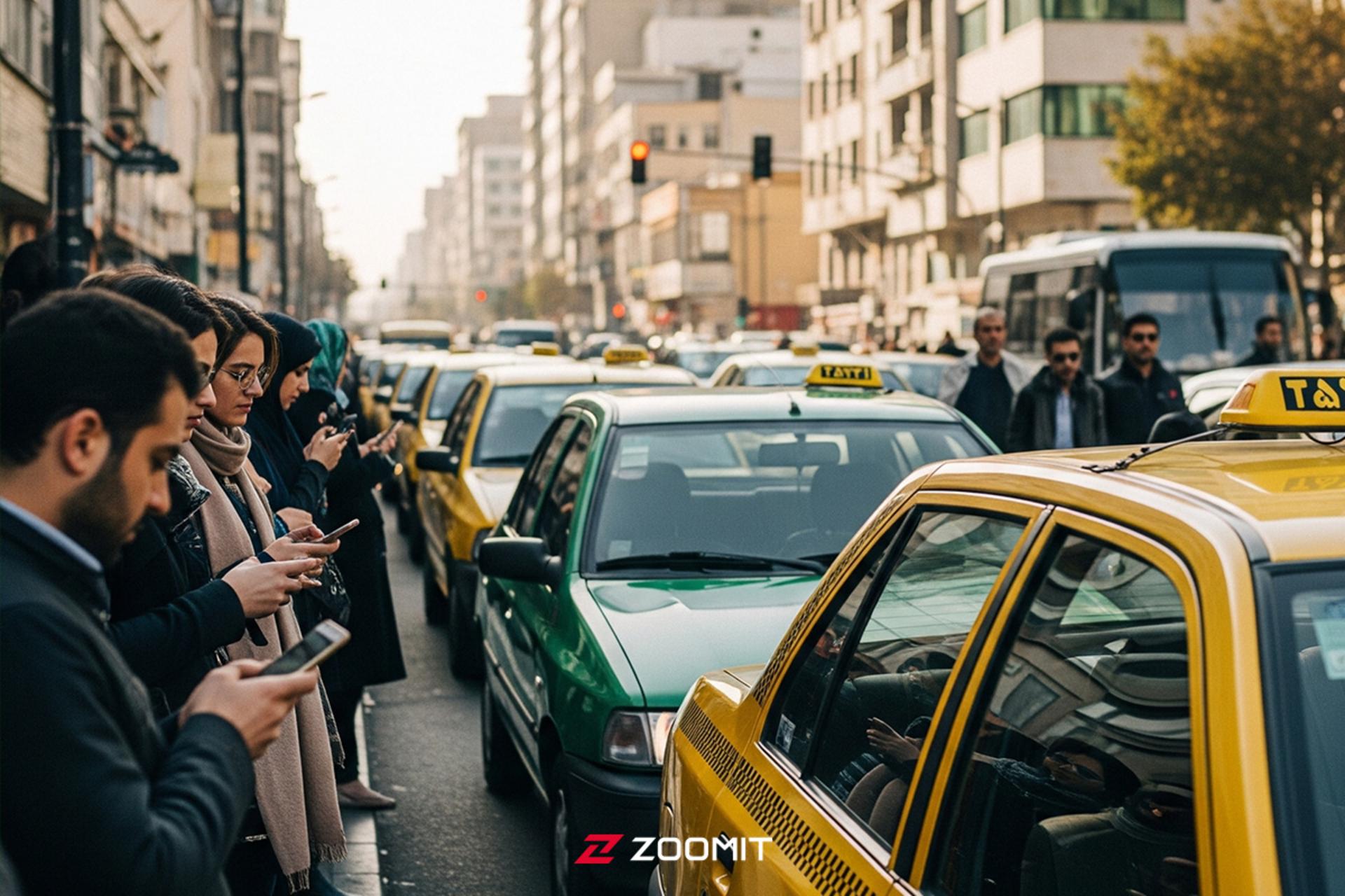 تاکسی‌های آنلاین در تیررس، راننده‌ها در محاصره؛ هدیه تازه دولت و مجلس به شهرداری