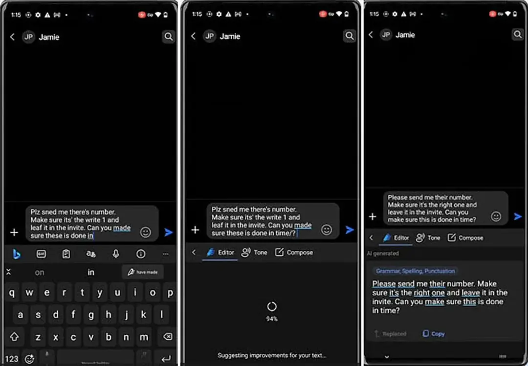 کیبورد هوش مصنوعی SwiftKey مایکروسافت
