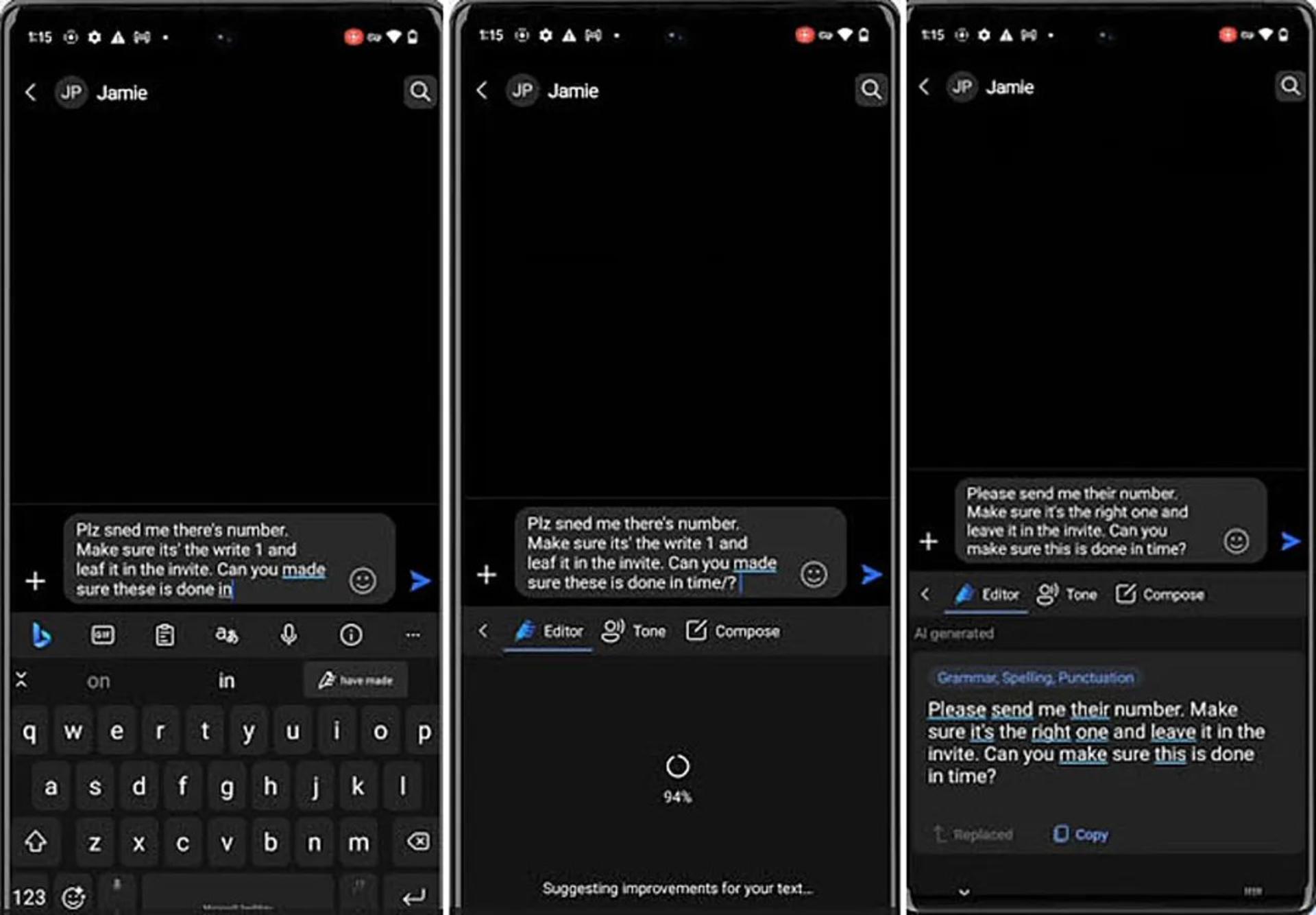 کیبورد هوش مصنوعی SwiftKey مایکروسافت