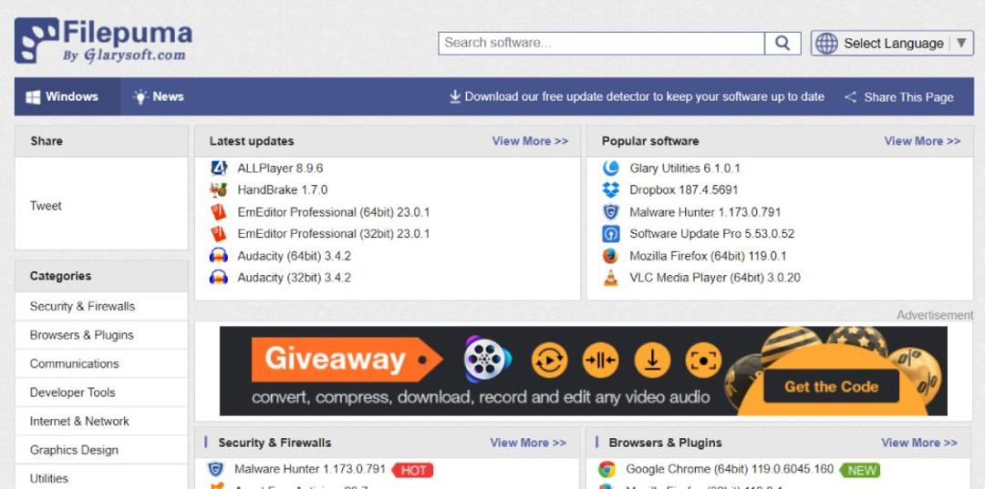 سایت دانلود رایگان FilePuma