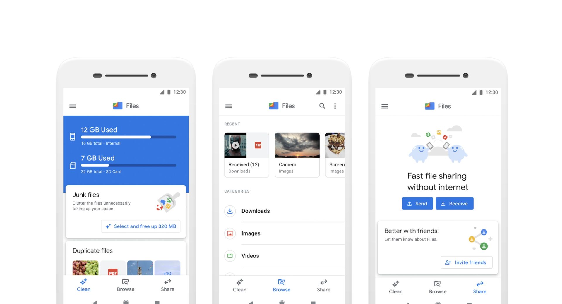 برنامه Files by Google