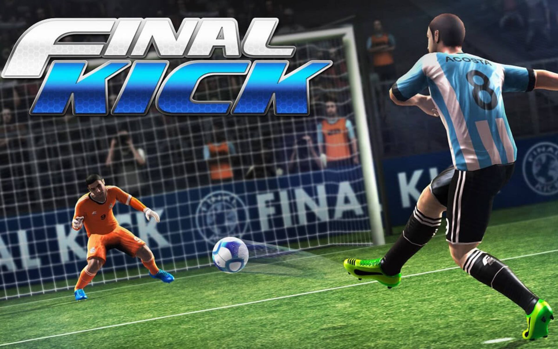 بهترین بازی فوتبال بدون اینترنت برای گوشی ایفون و آندروید - Final Kick