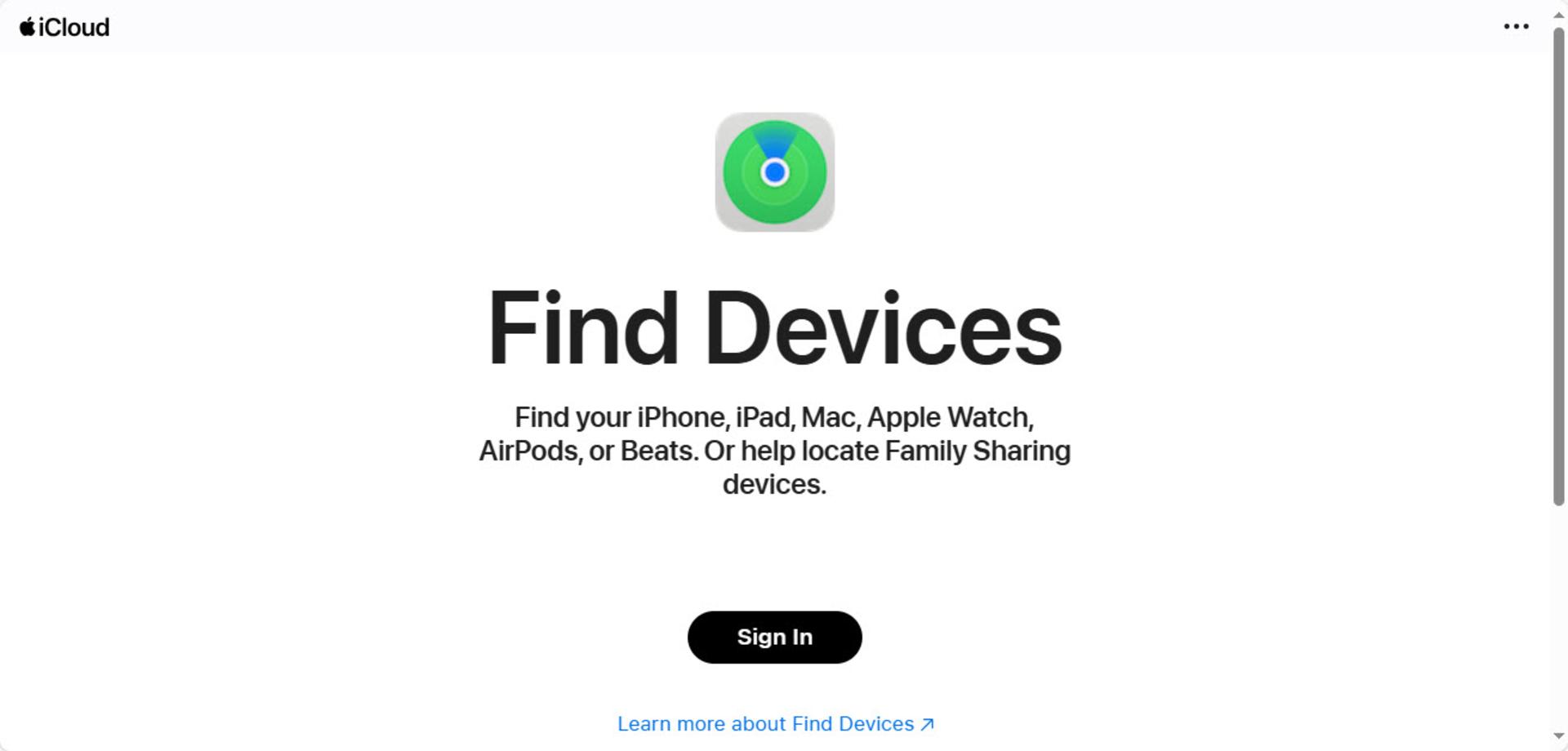 ردیابی مک‌بوک گمشده با iCloud