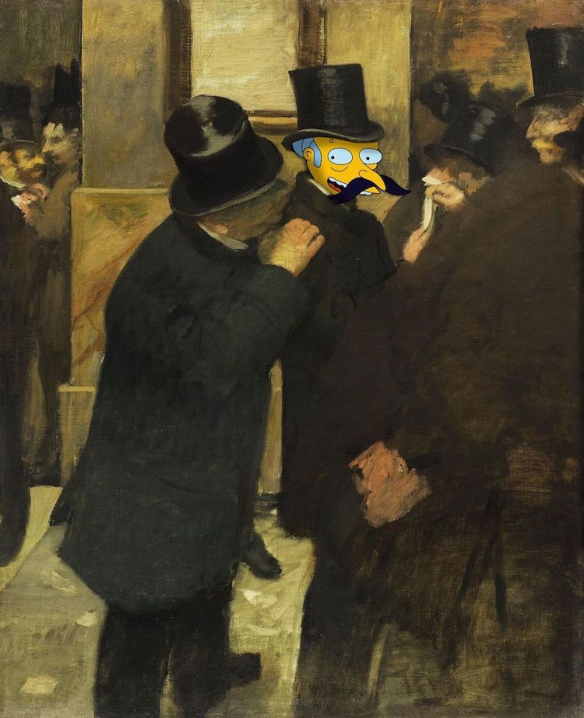 سیمپسون‌ها در نقاشی‌ اِدگار دِ گا