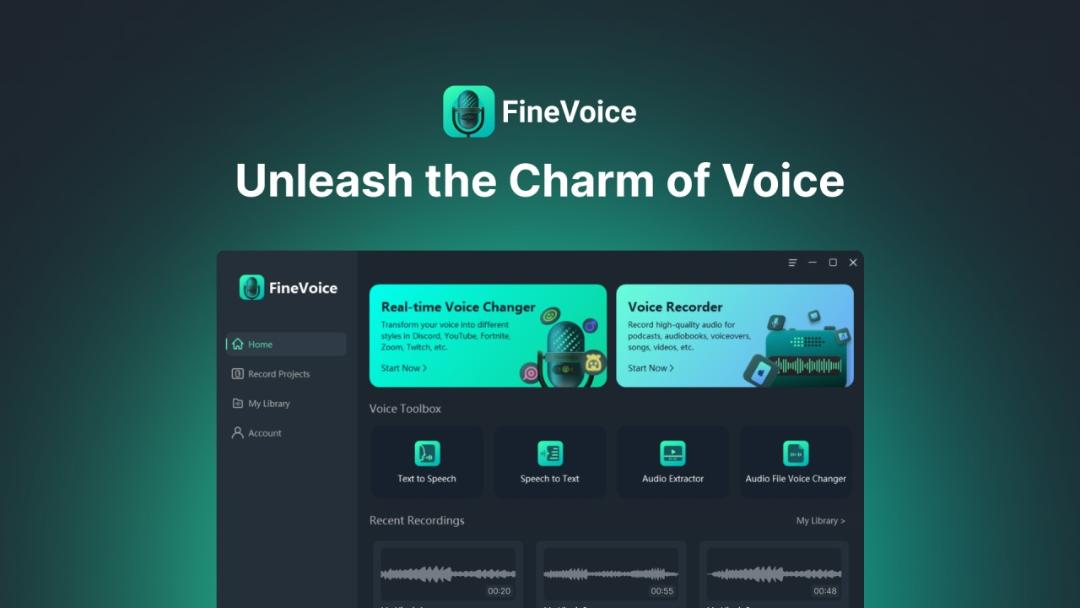 هوش مصنوعی مولد صدا FineVoice
