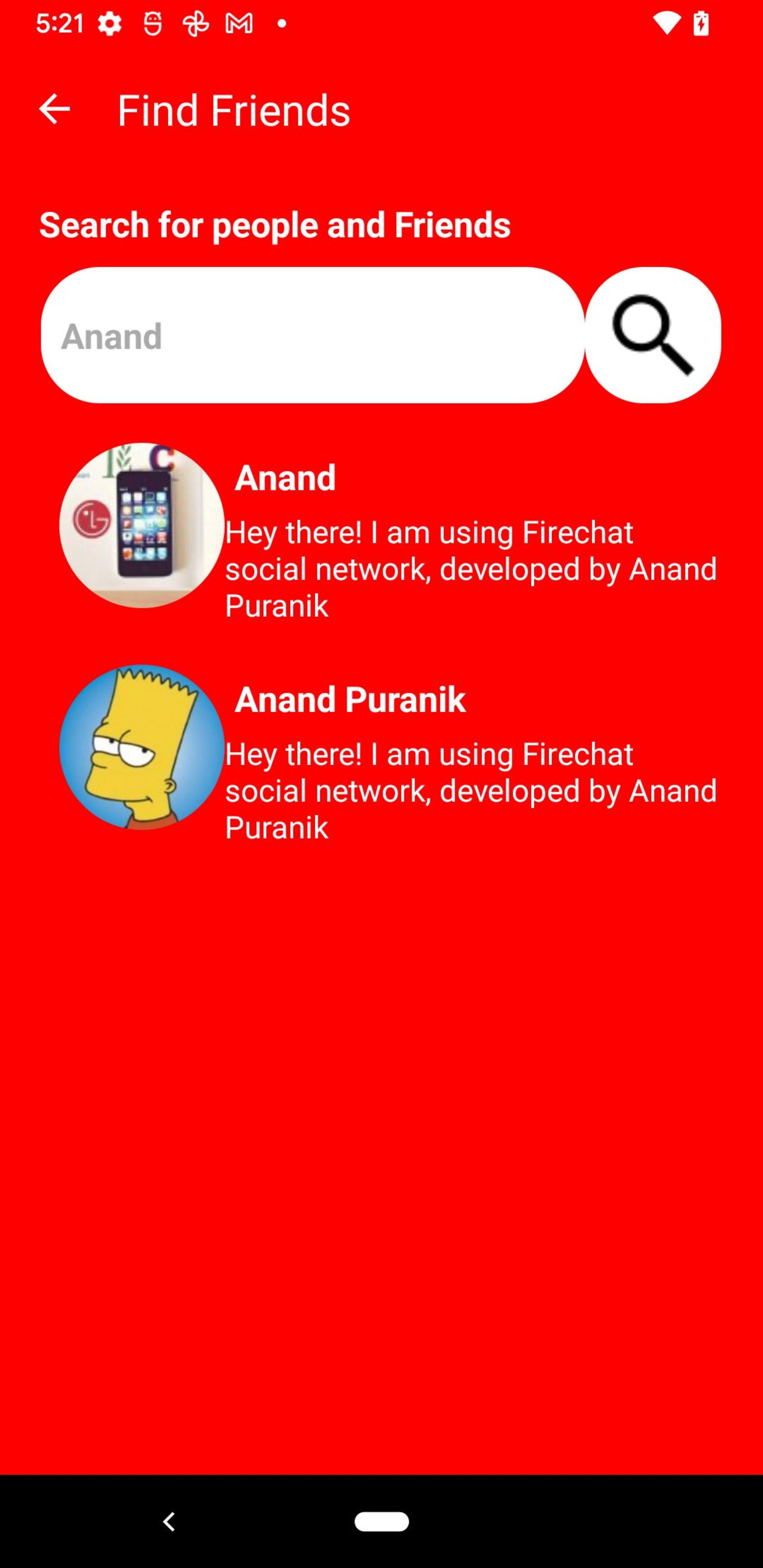 اپلیکیشن فایر چت FireChat