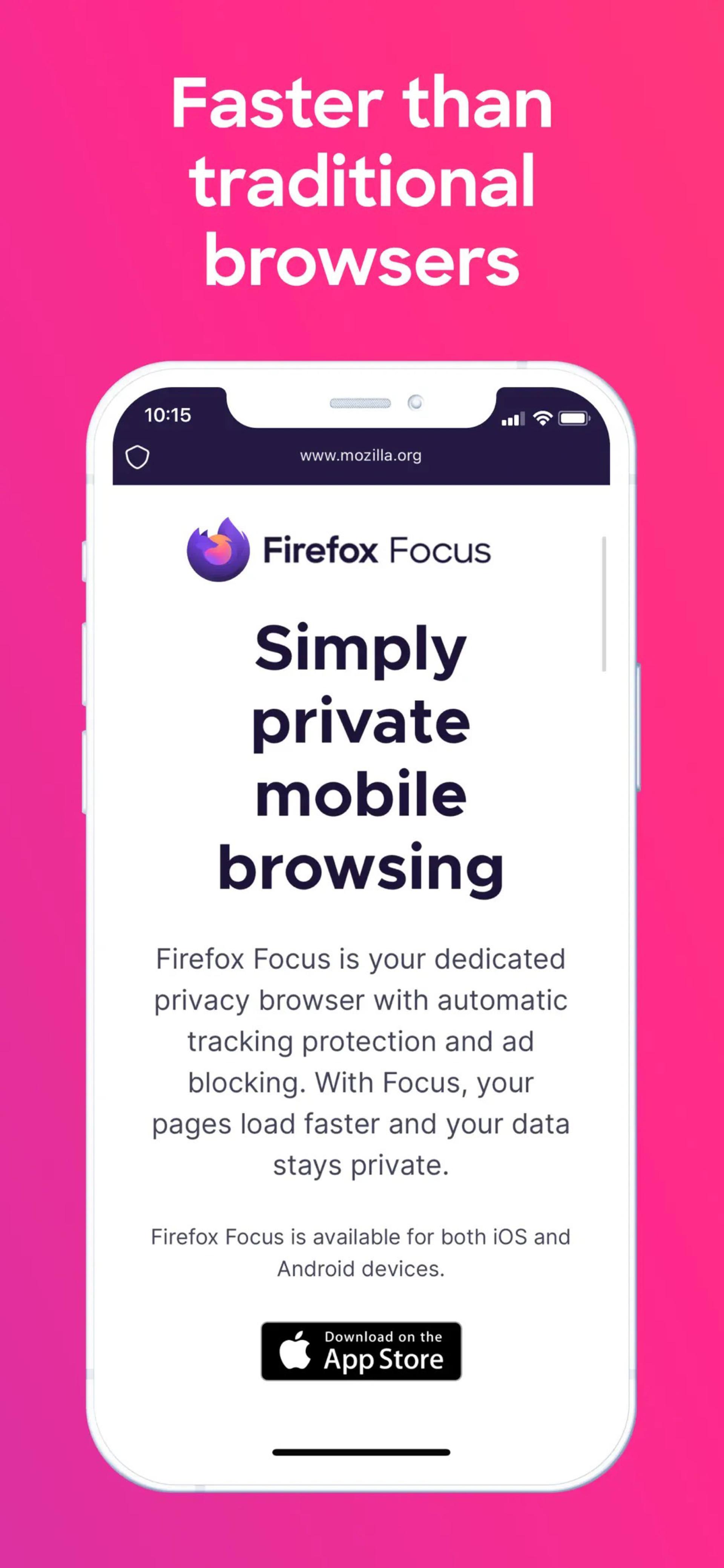 جستجوی سریع در مرورگر Firefox Focus