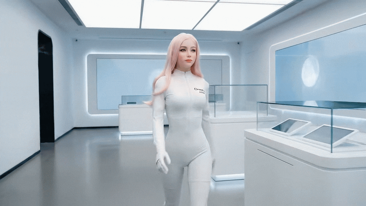 راه رفتن ربات مویا