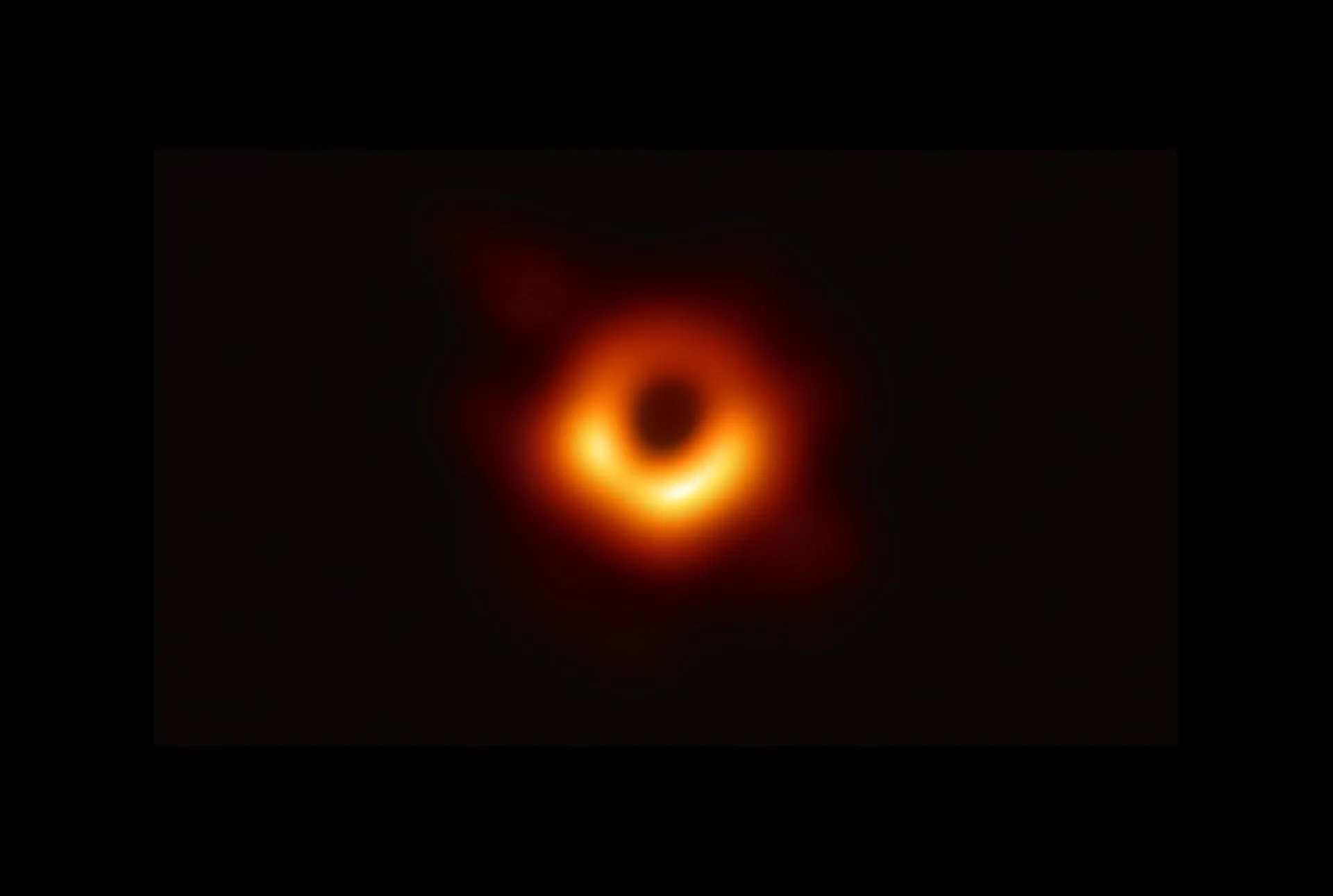 اولین عکس سیاه‌چاله