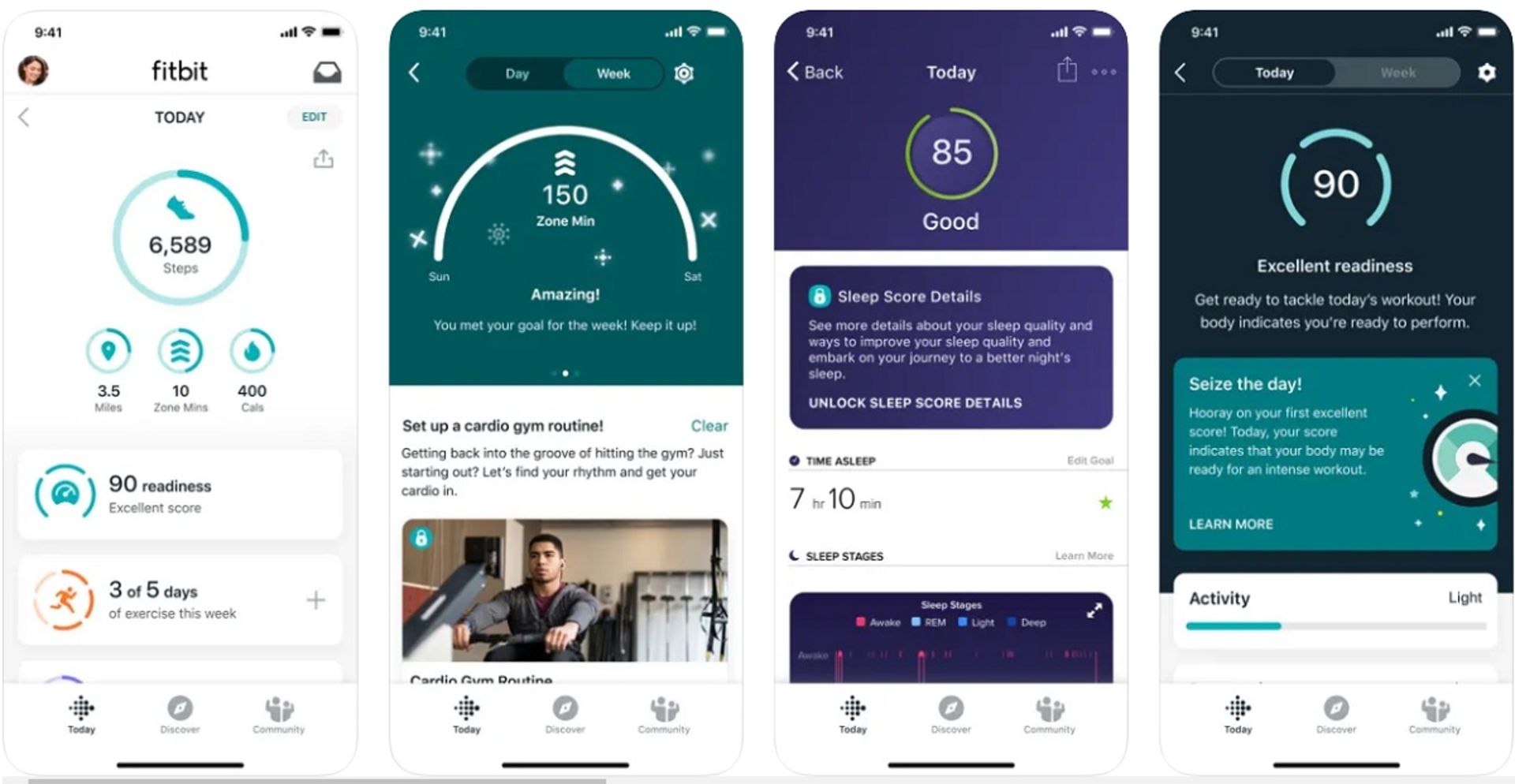 اپلیکیشن Fitbit 