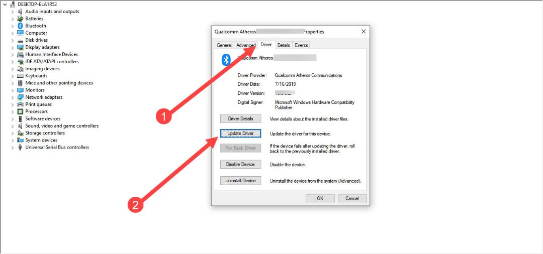 درایور در Device Manager ویندوز ۱۰