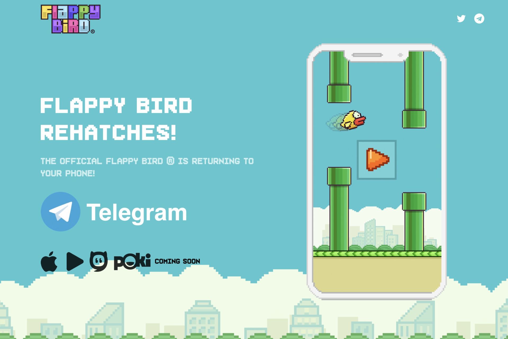 نسخه جدید Flappy bird ترکیب شده با کریپتو