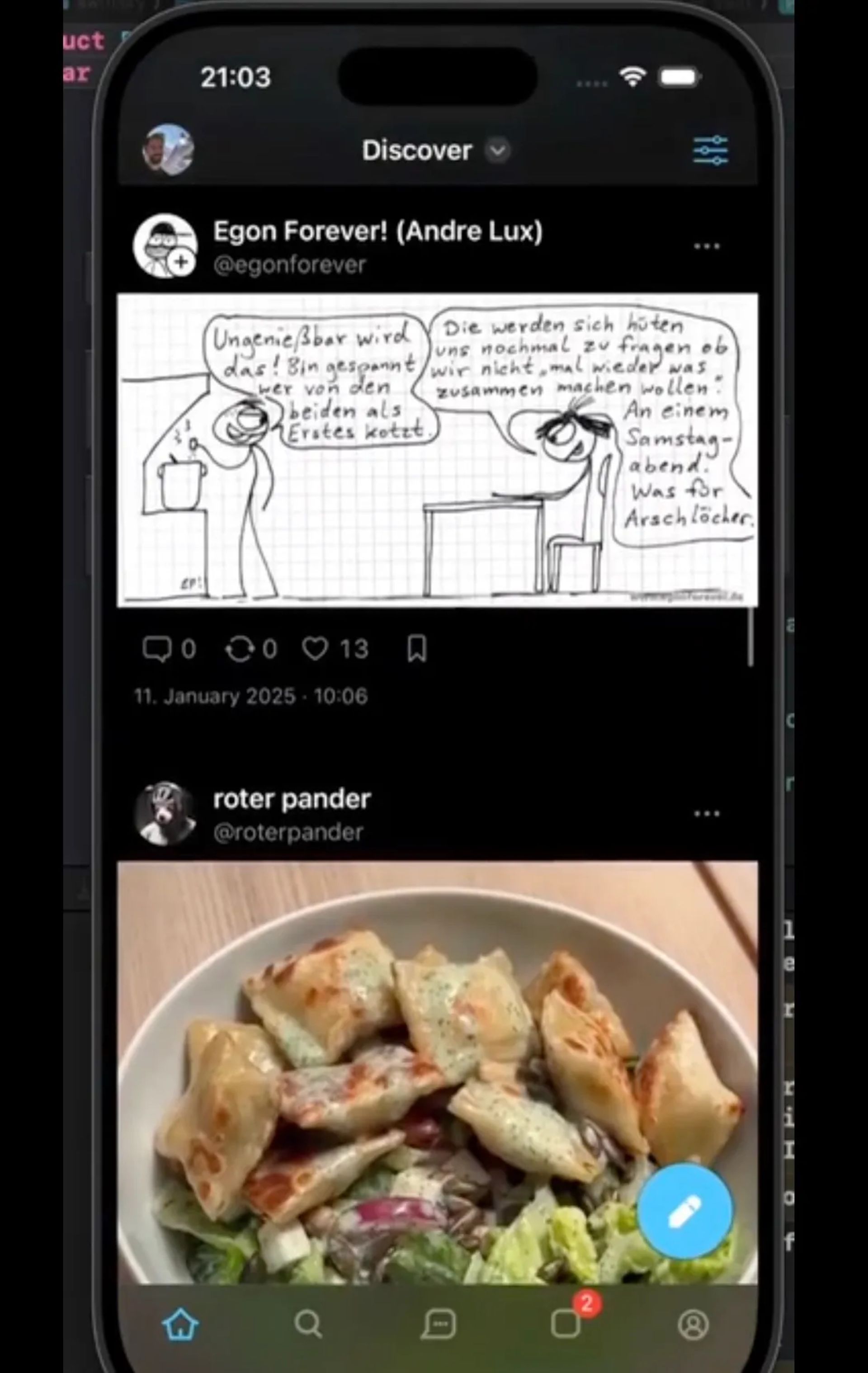 اپلیکیشن Flashes‌ برای بلواسکای