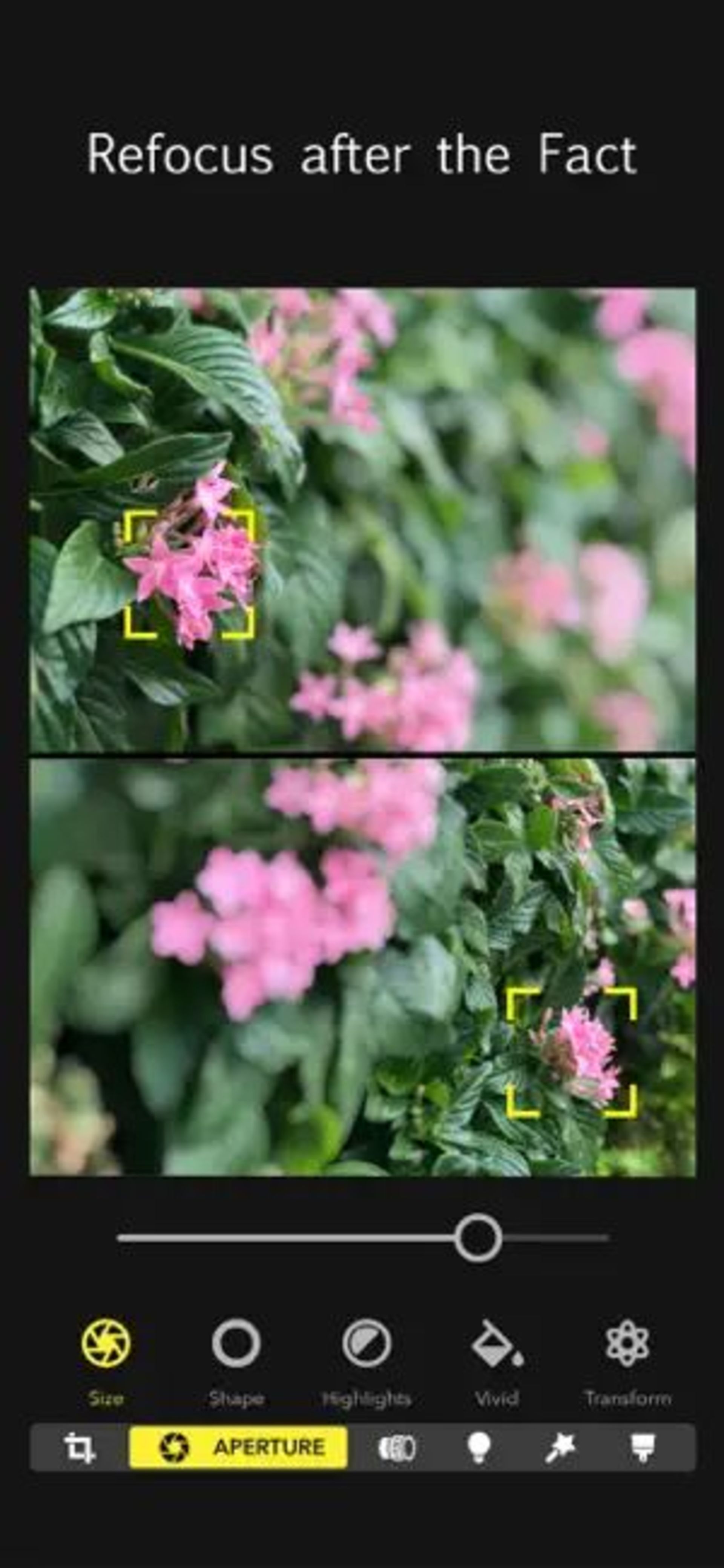 برنامه Focos آیفون