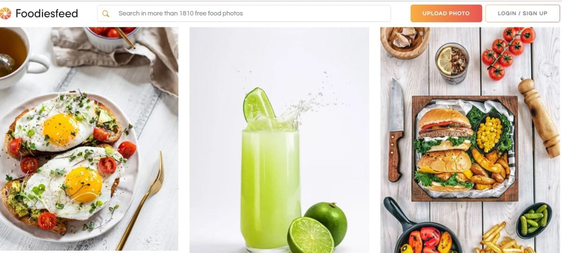  سایت دانلود رایگان عکس foodiesfeed