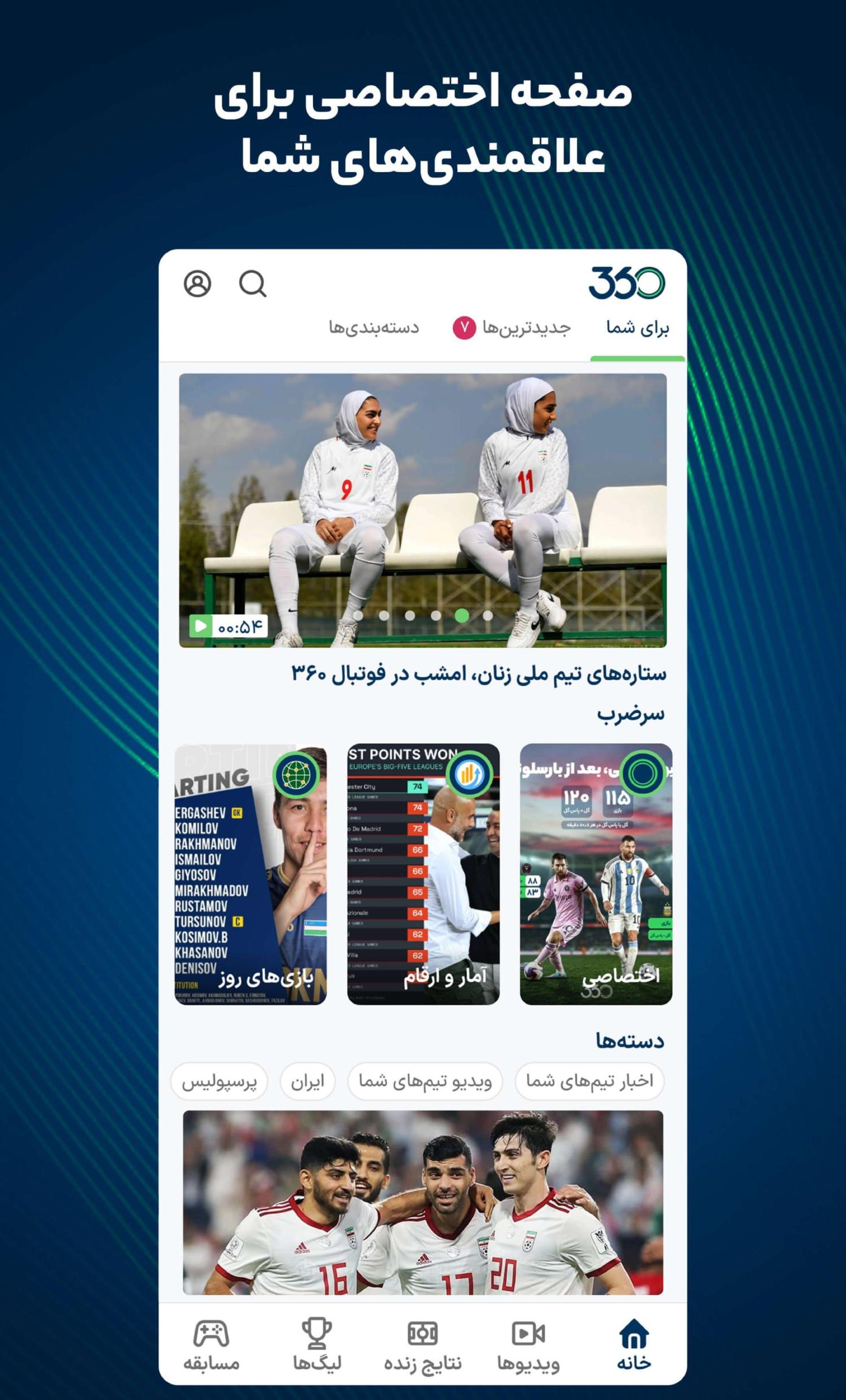 فوتبال ۳۶۰ عادل فردوسی پور