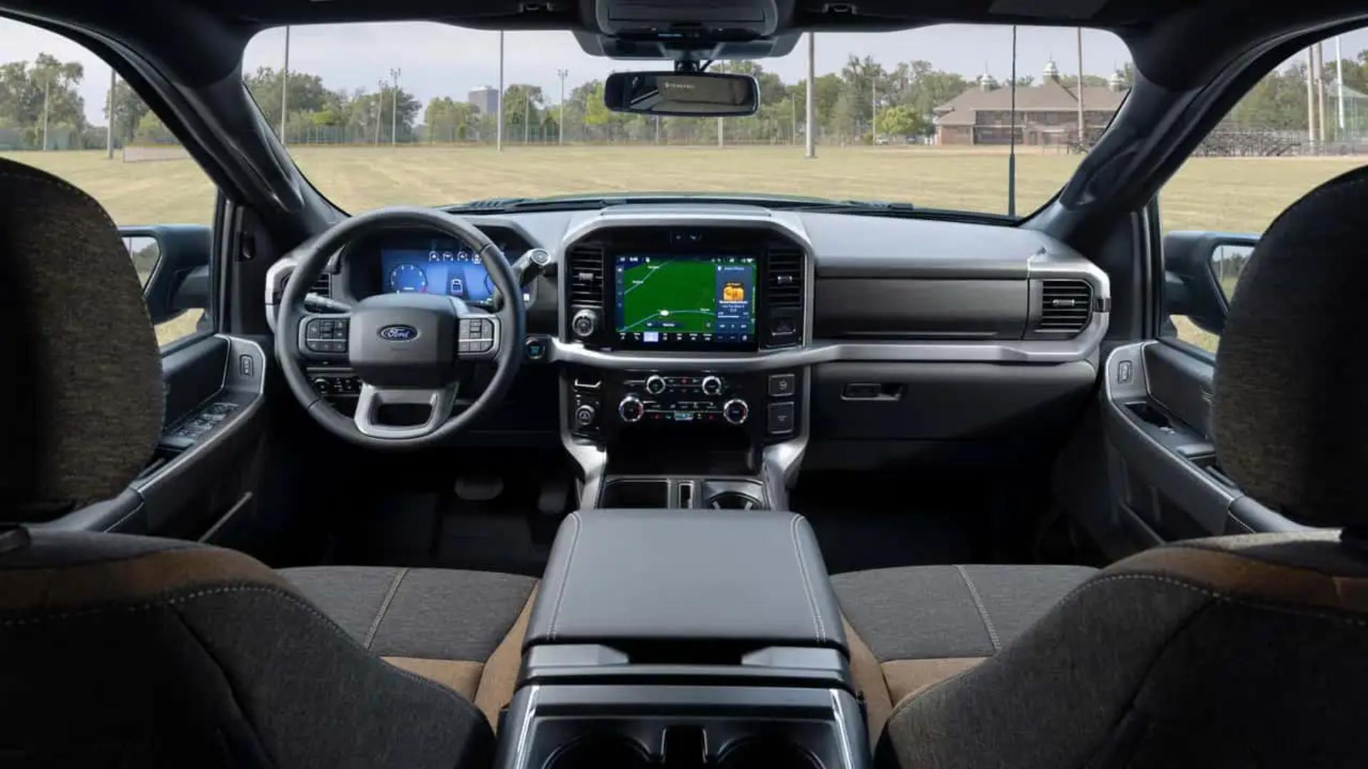 داشبورد و کابین داخلی خودروی فورد F-150 (Ford F-150) مدل ۲۰۲۷