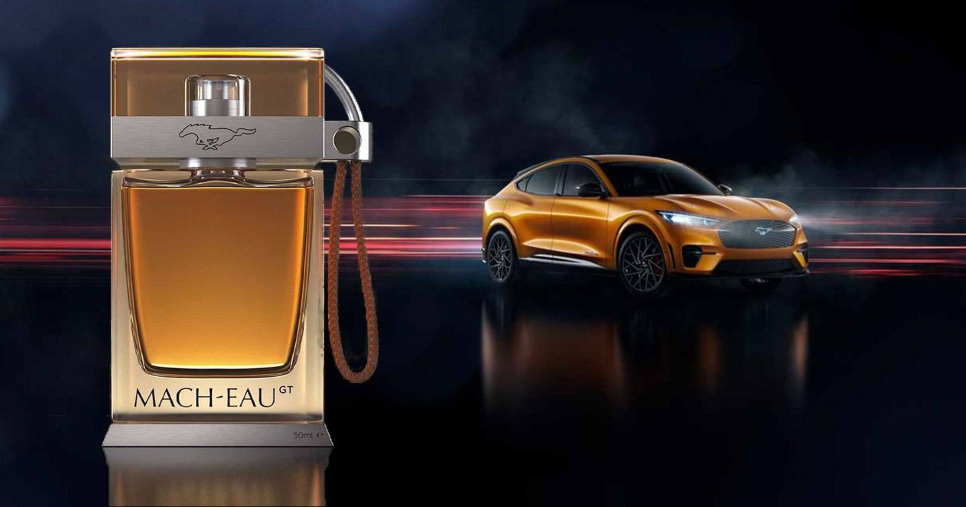 عطر  فورد Mach-Eau با بوی بنزین