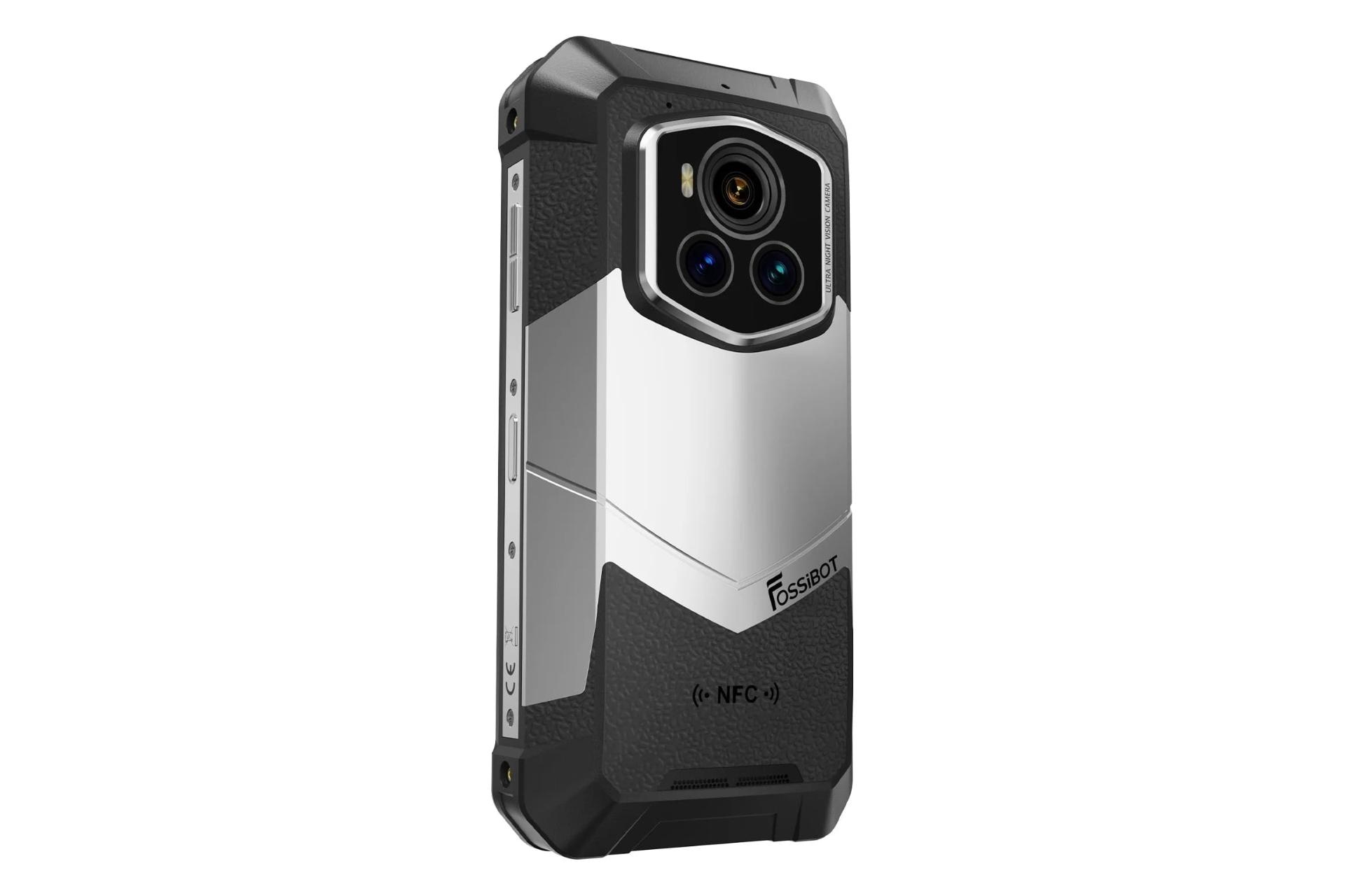 سمت چپ پنل پشت گوشی موبایل فوسیبات F107 پرو / FOSSiBOT F107 Pro