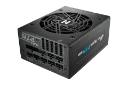 نمای نیمرخ پاور کامپیوتر اف اس پی HYDRO PTM PRO ATX3.0 PCIe5.0 با توان 850 وات با نمایش پنل کناری و درگاه ها