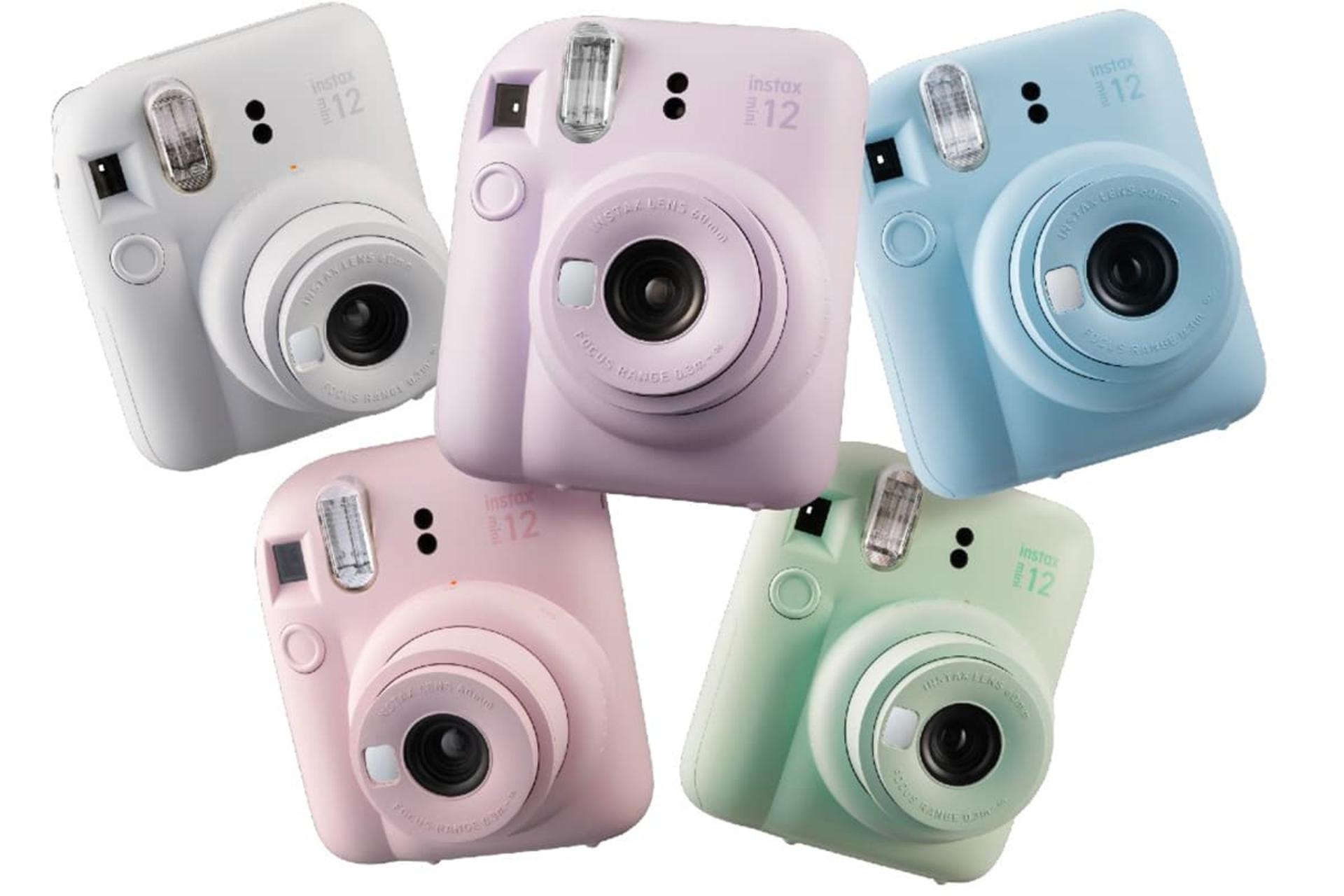 رنگ بندی دوربین چاپ فوری فوجی فیلم Instax Mini 12
