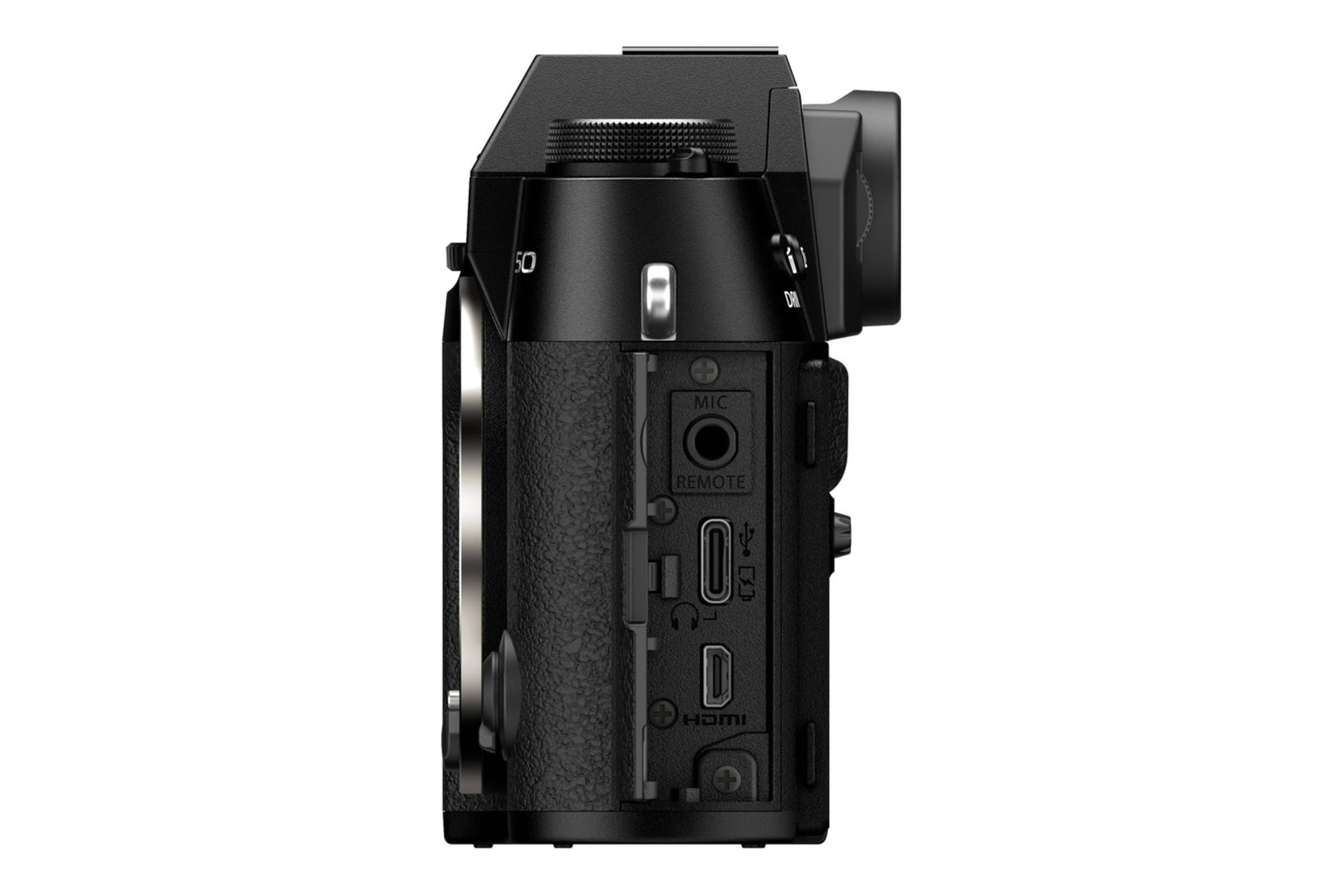 دوربین عکاسی فوجی فیلم Fujifilm X-T50 نمای جانبی
