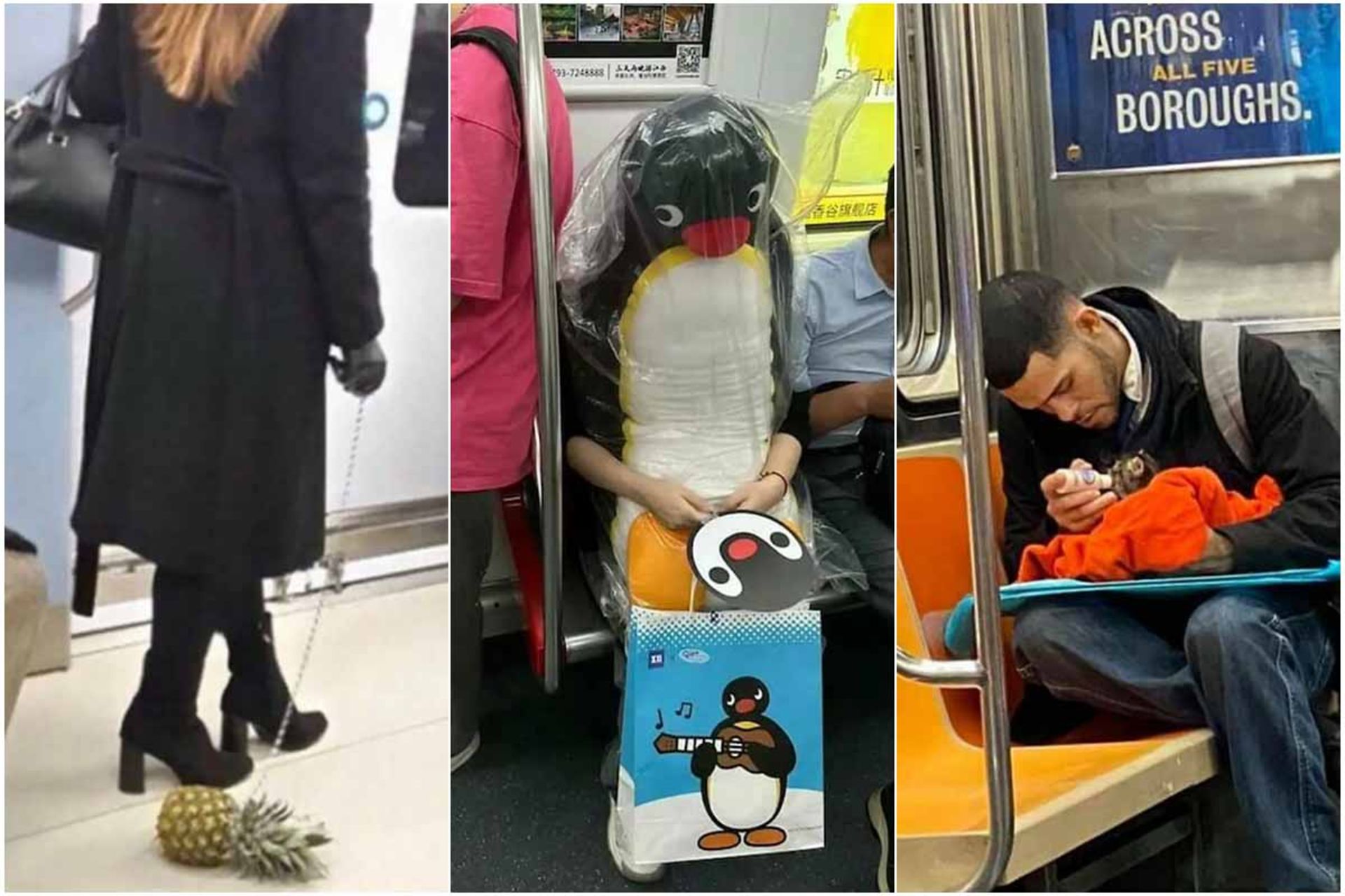 مسافران عجیب‌ مترو