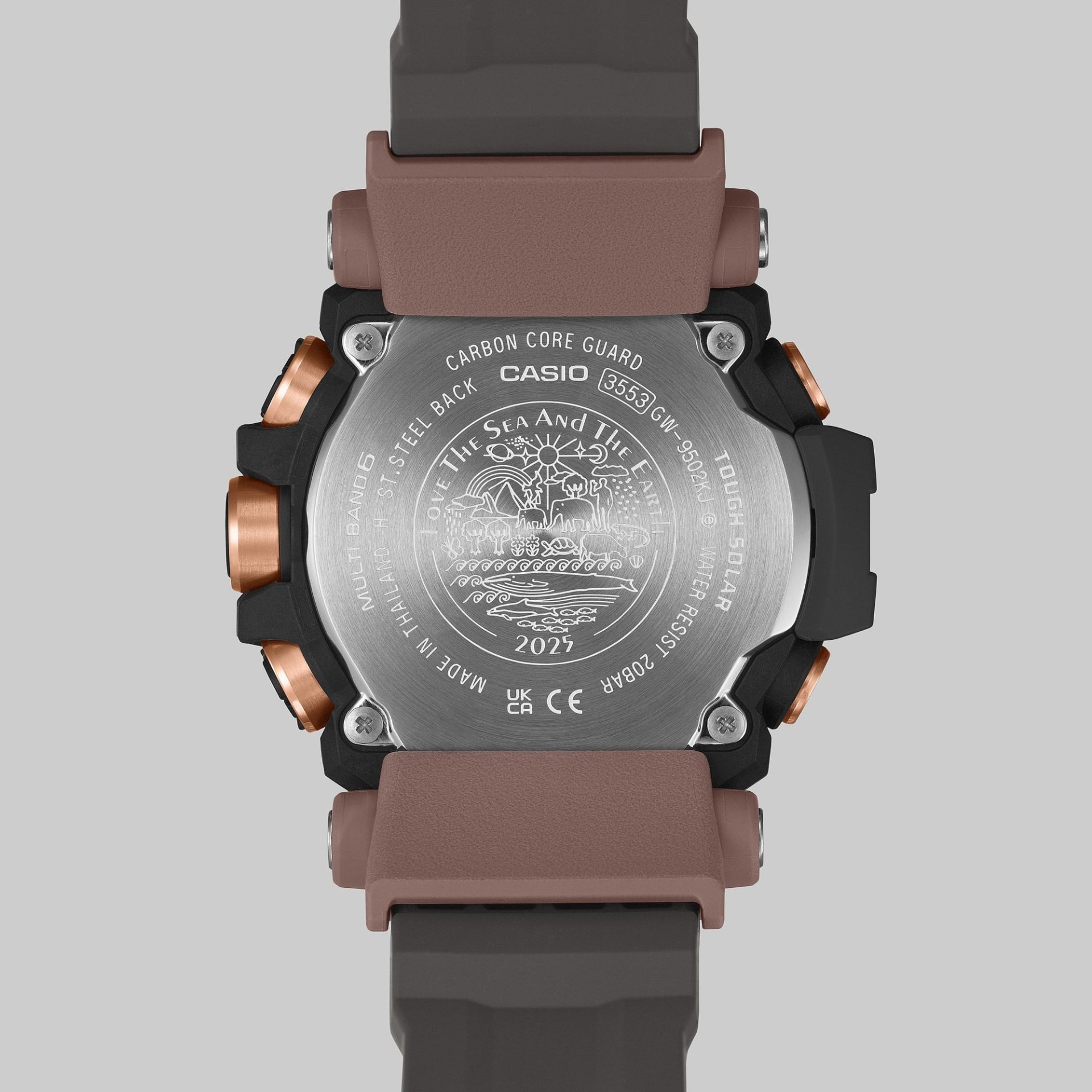 نمای پشت ساعت کاسیو مادمان