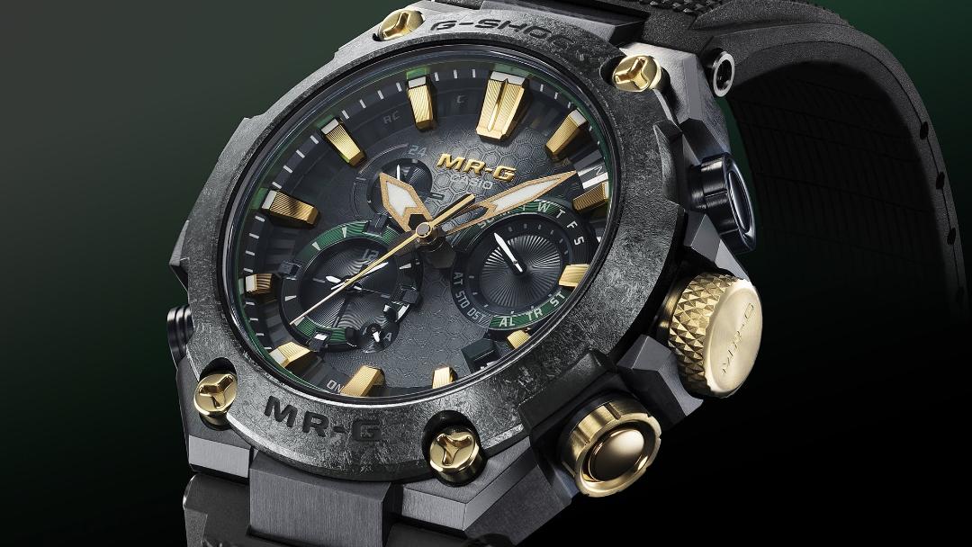 نمای جلو ساعت کاسیو جی‌شاک MRG-B200RG 3A