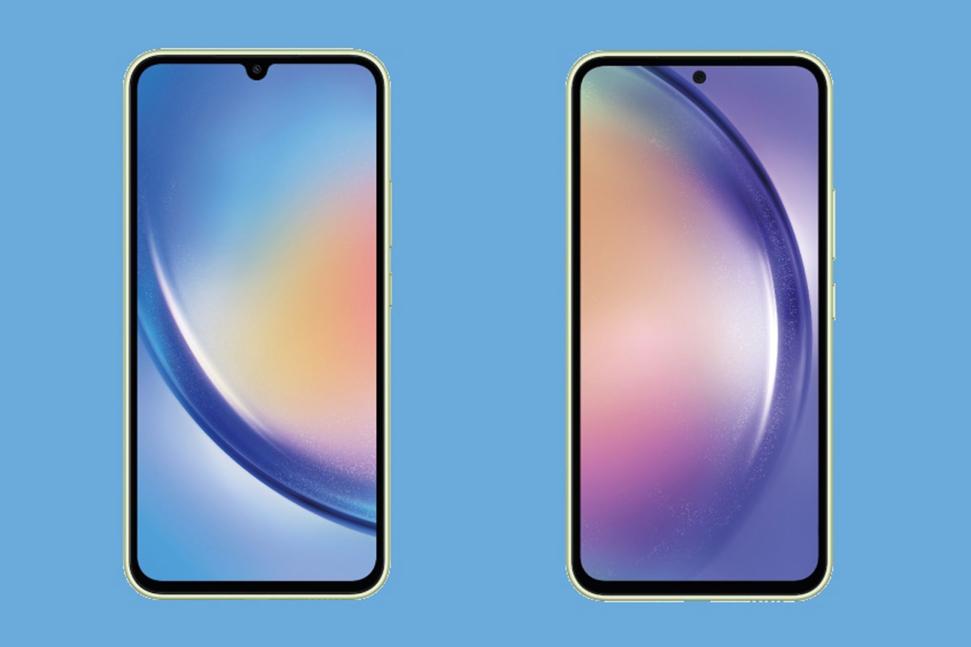 افشای رندرهای بیشتر از گلکسی A34‌ و گلکسی A54‌ پیش‌از رونمایی رسمی