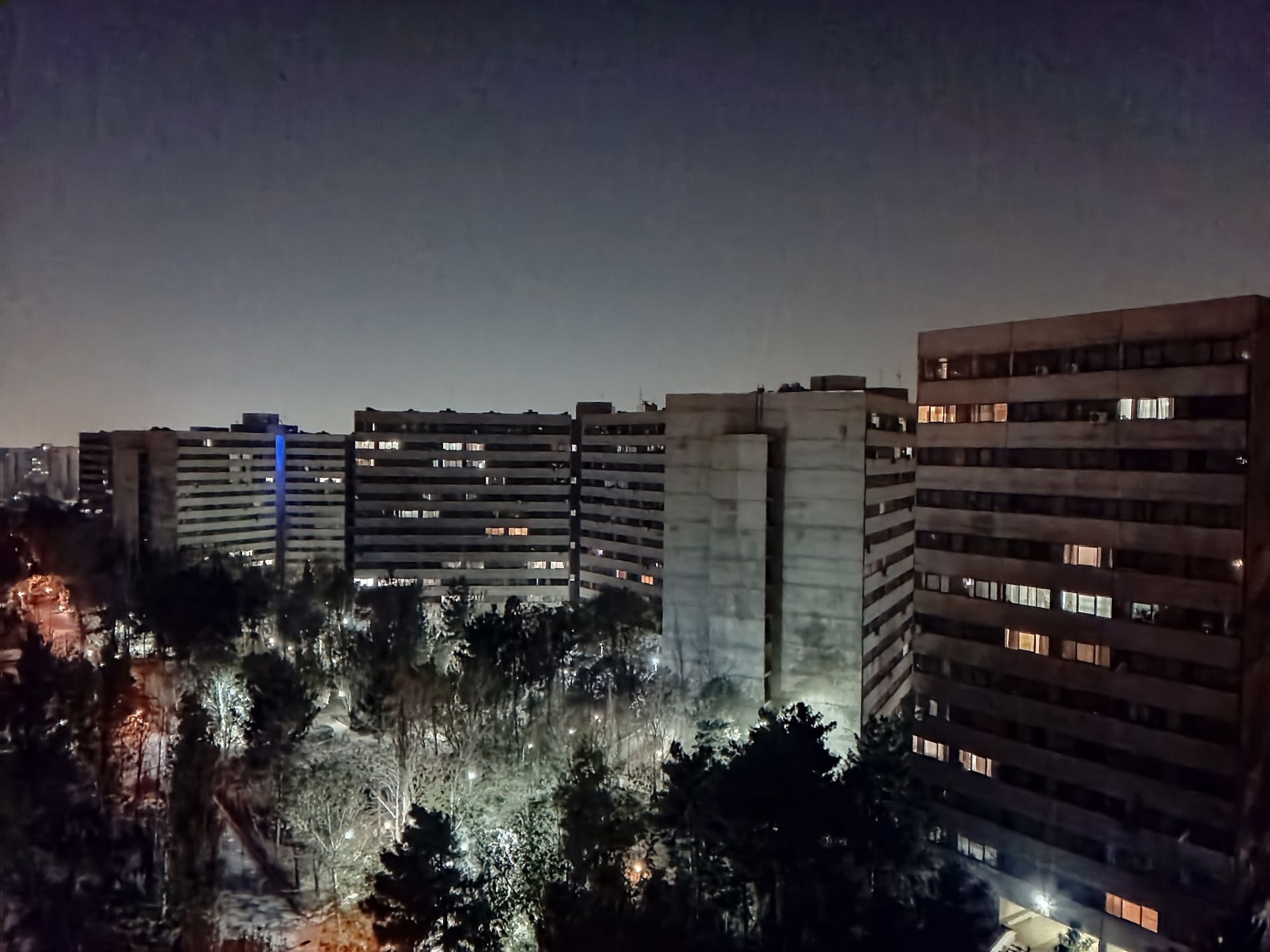 عکاسی در شب با گوشی گلکسی A07