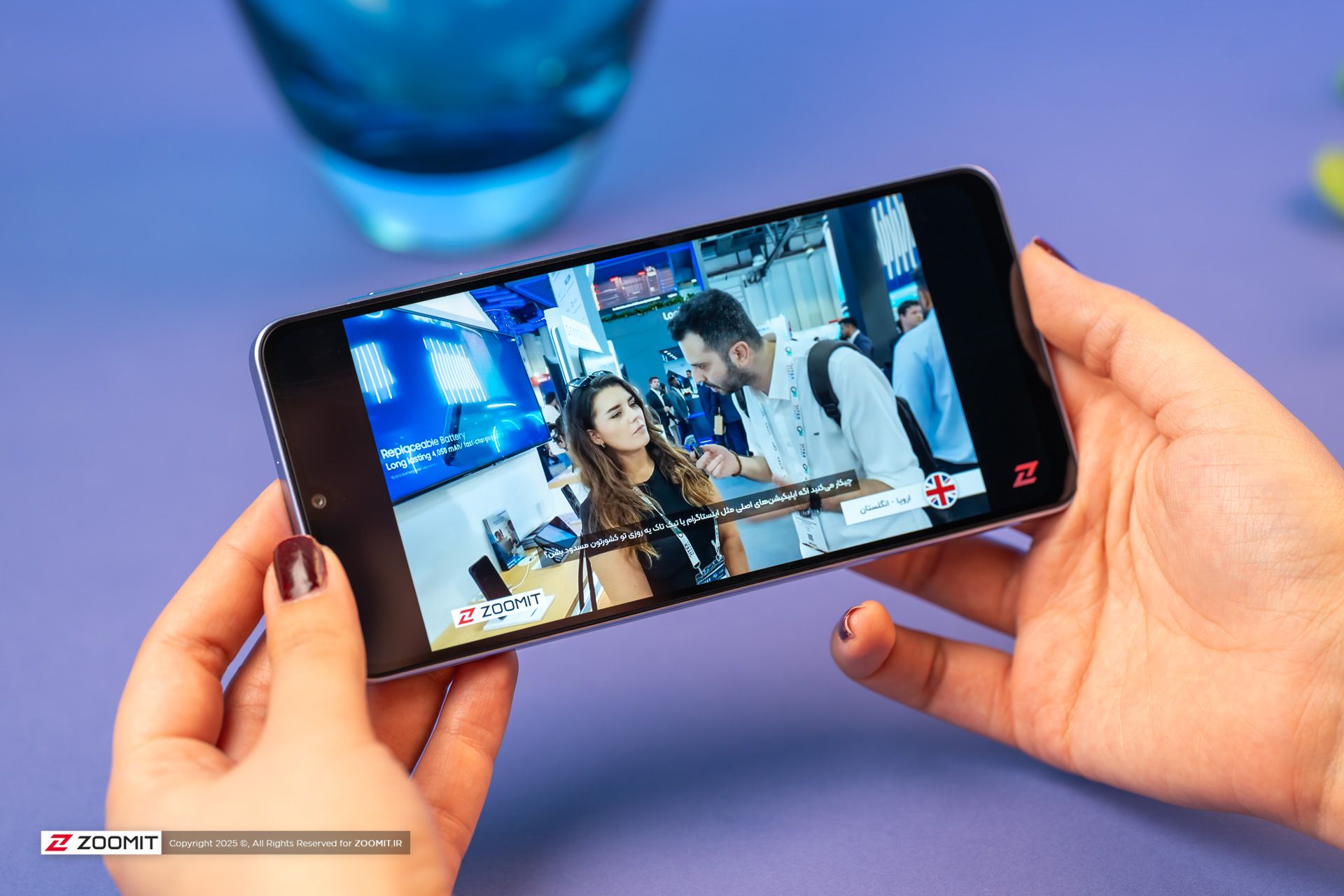 تماشای ویدیو با گوشی گلکسی A07