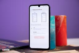 صفحه‌ی تنظیمات Motion smoothness گلکسی A25