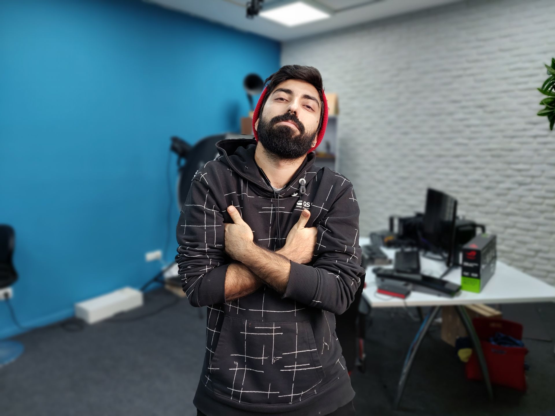 عکس پرتره ثبت شده با دوربین اصلی گلکسی A52s