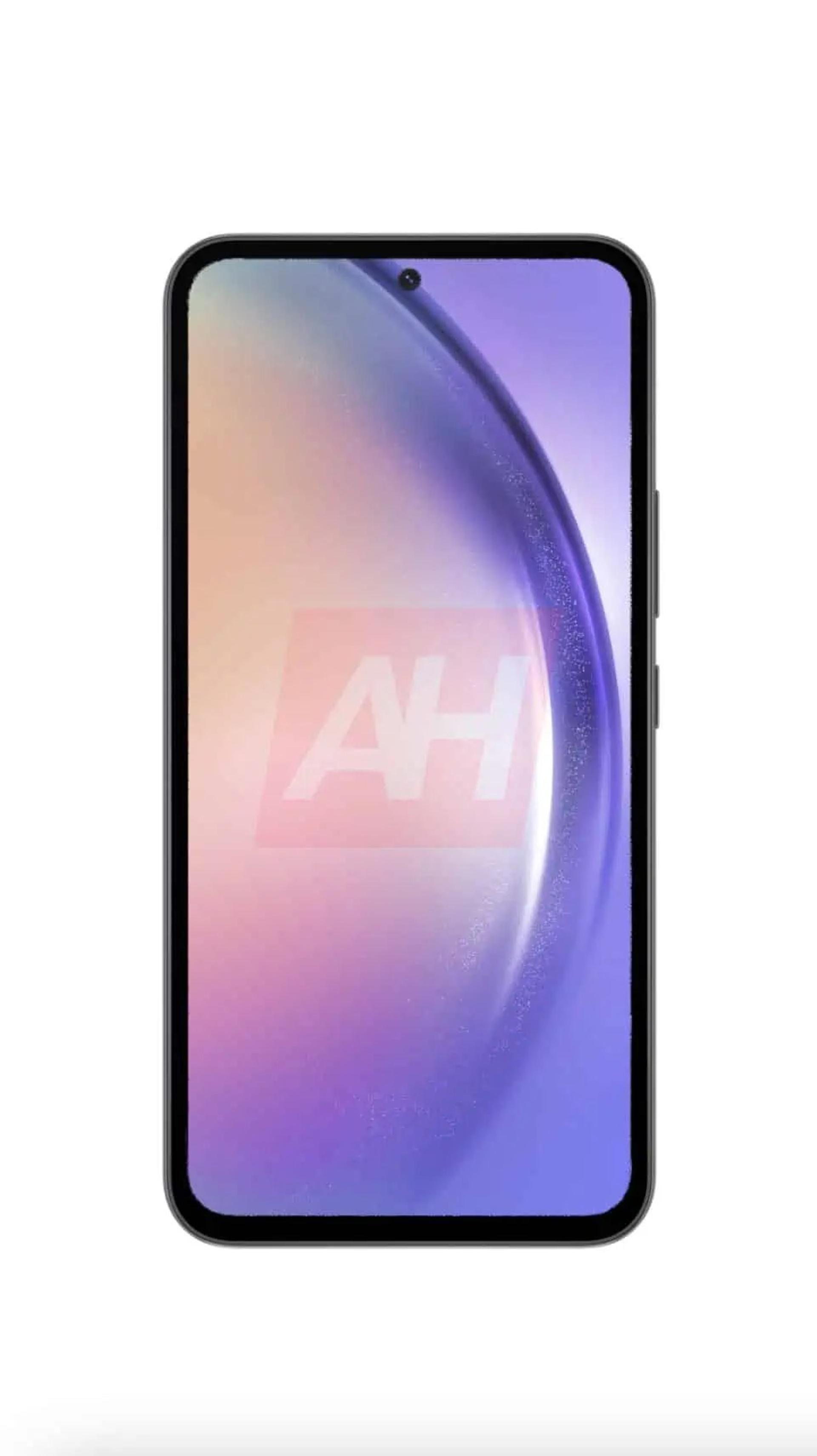 رندر نمای جلو گلکسی A54 5G