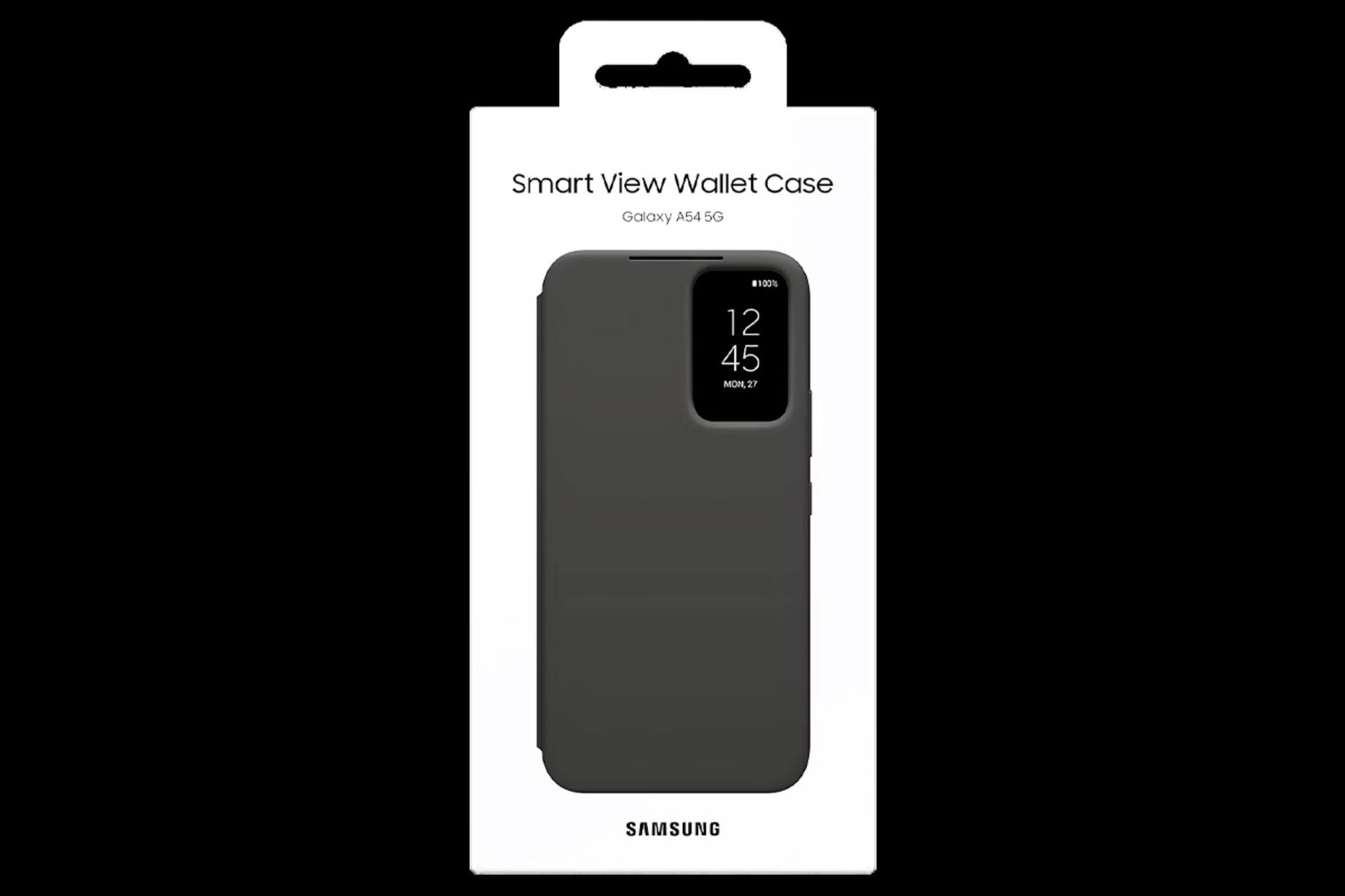 کیف کلاسوری Smart View Wallet Case گلکسی A54 در حالت بسته