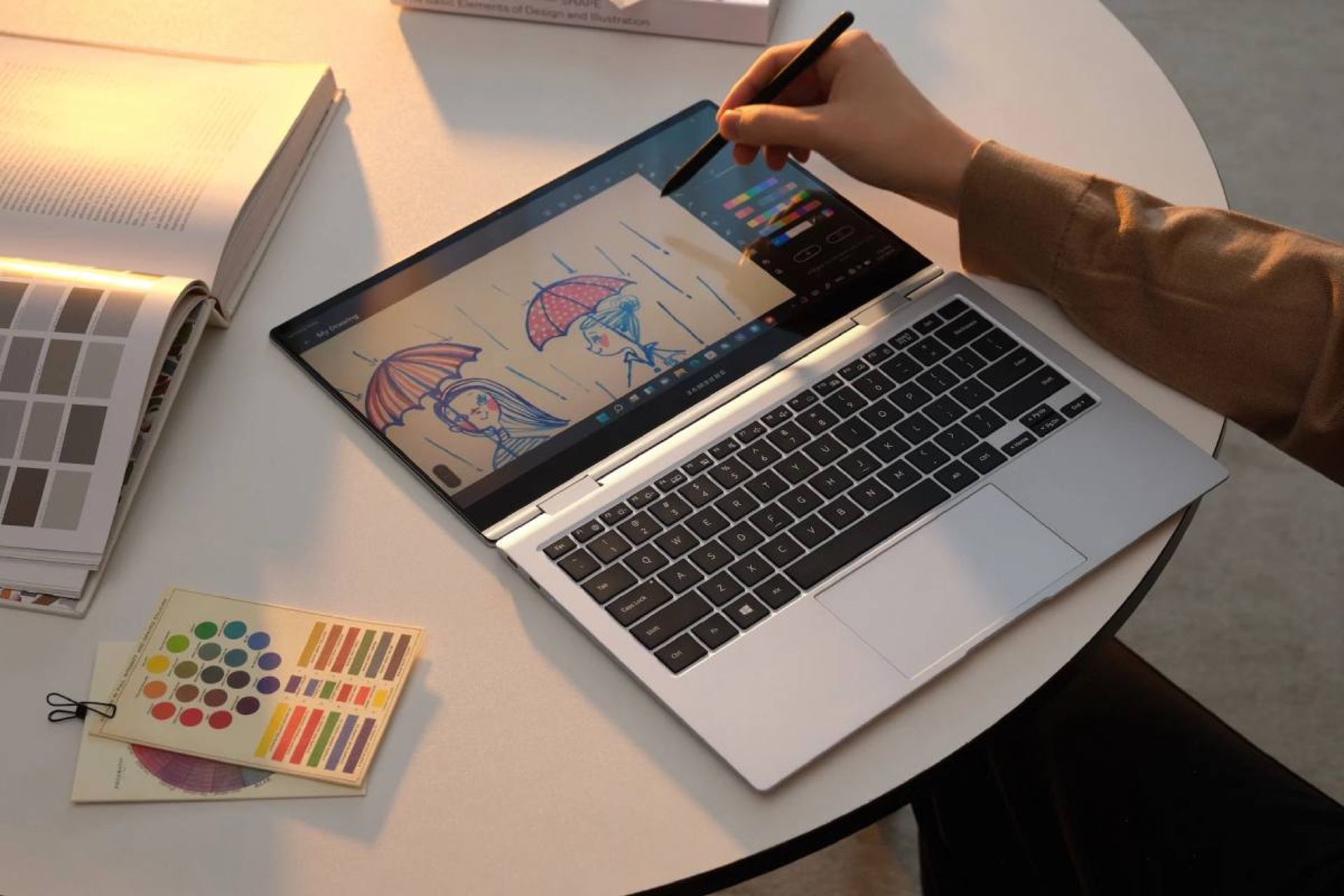 نسخه اسنپدراگون لپ تاپ گلکسی بوک ۲ پرو ۳۶۰ سامسونگ