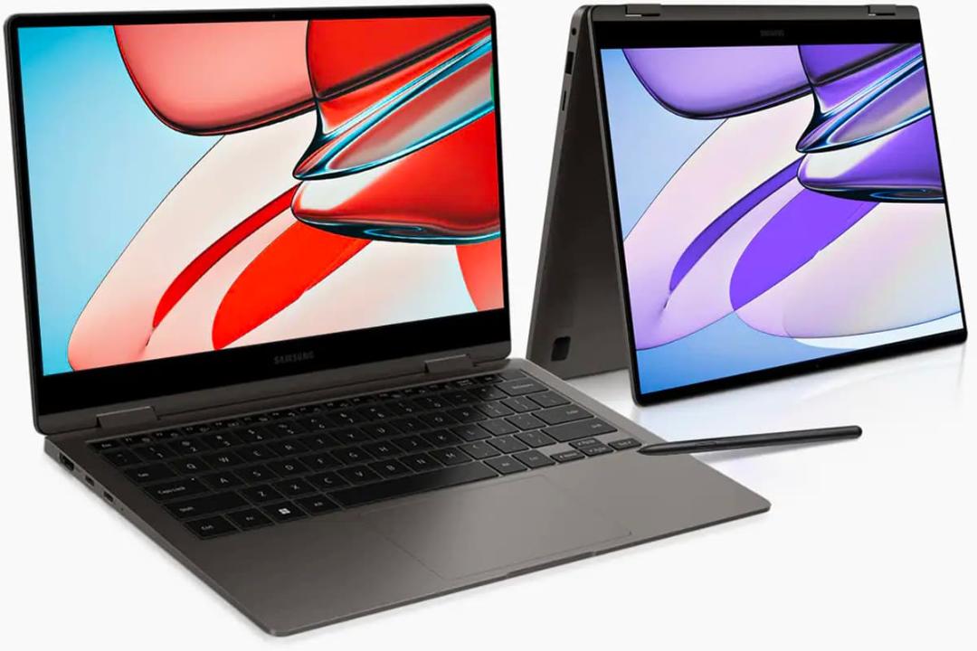 گلکسی بوک ۳ ۳۶۰ سامسونگ / Galaxy Book 3 360 در حالت لپ تاپ و تبلت
