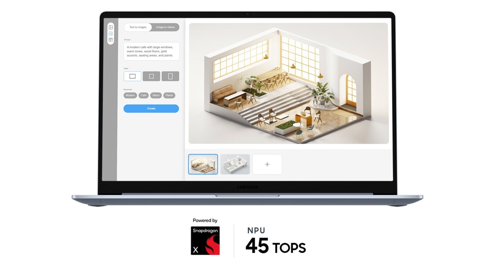 نمایشگر گلکسی بوک ۵ اج سامسونگ