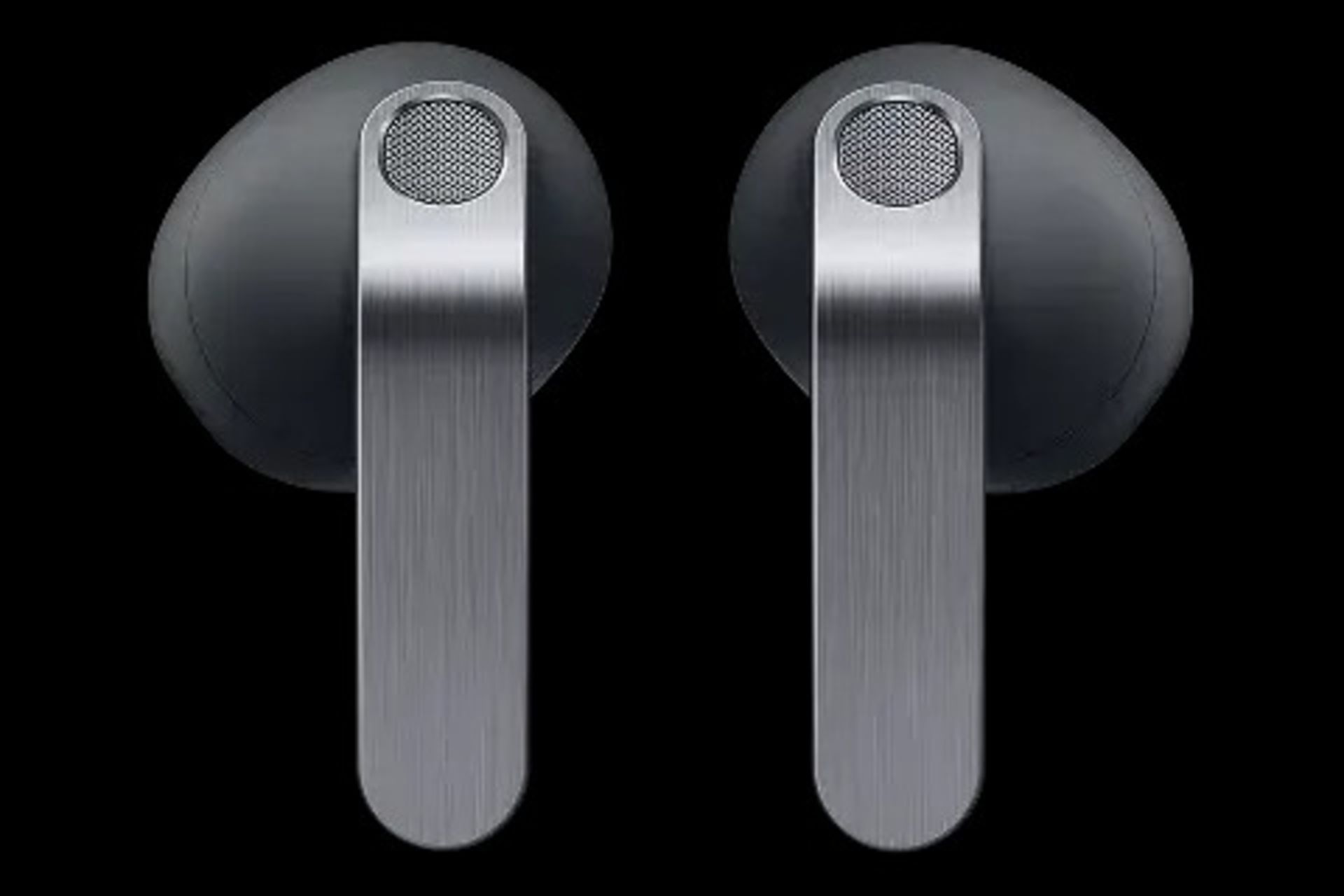 طراحی هندزفری گلکسی بادز ۴ پرو در رنگ مشکی