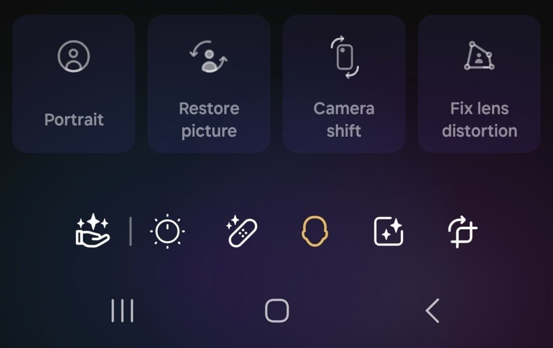 آیکون های اپلیکیشن enhanced x