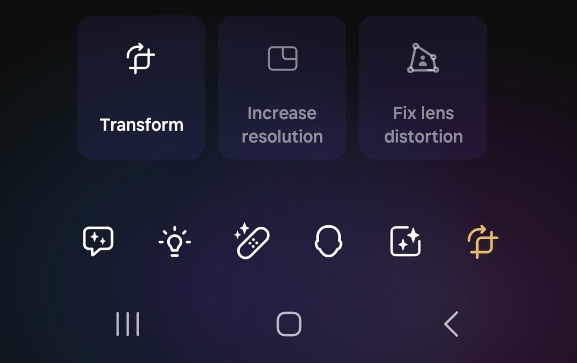 آیکون های اپلیکیشن enhanced x