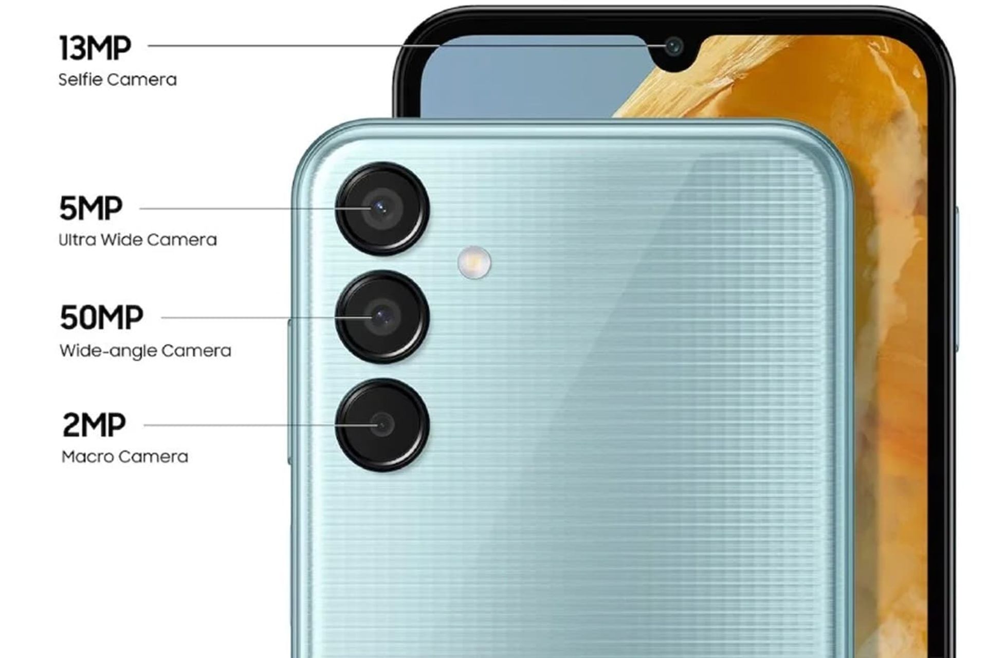 مشخصات دوربین گلکسی M15 5G سامسونگ